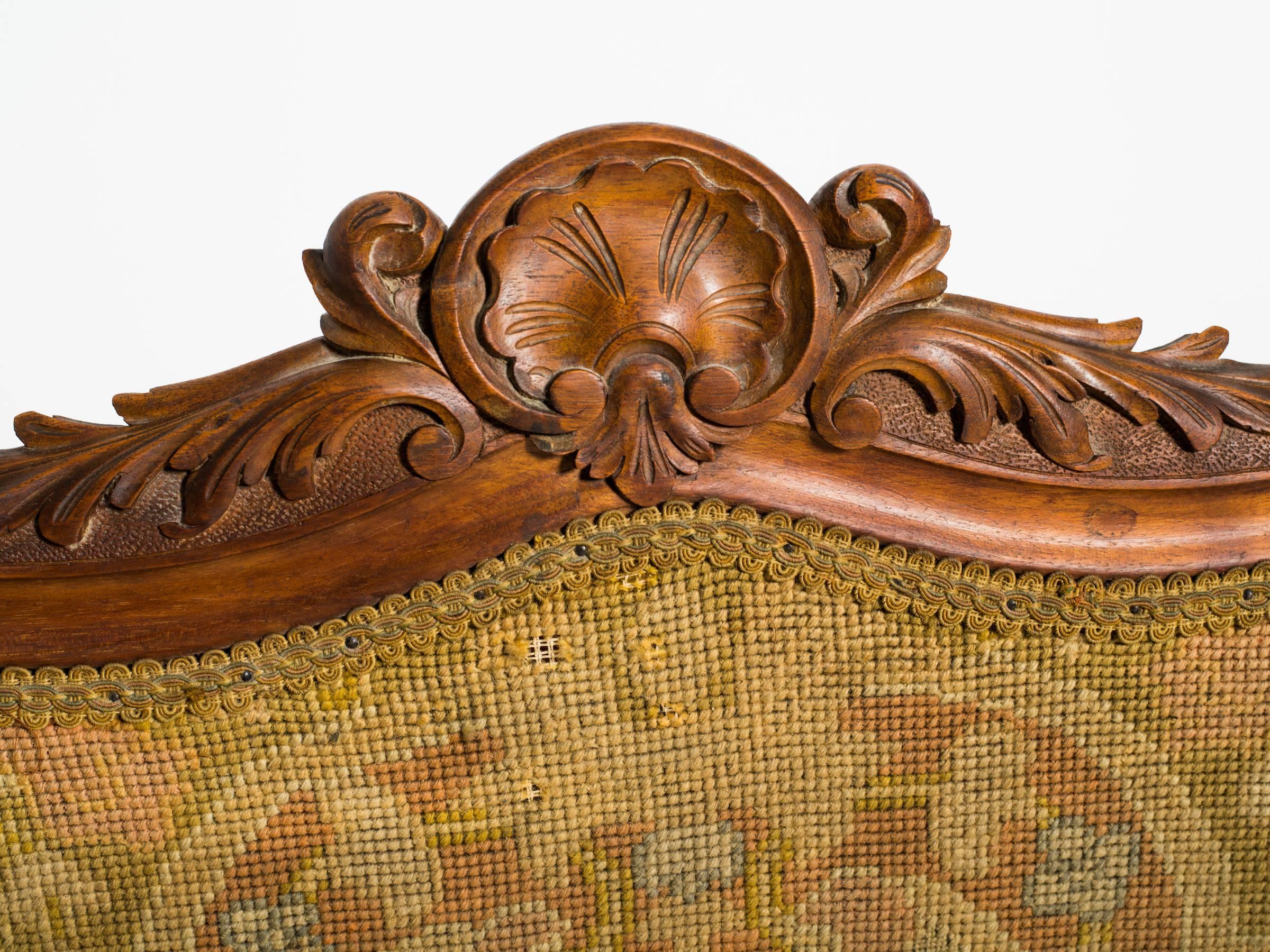 Late 19th Century 19th Century French Fireplace Screen