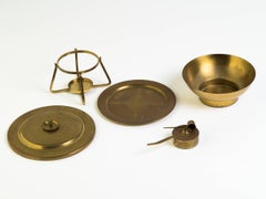 Brass Chafing Dish by Tommi Parzinger for Dorlyn
