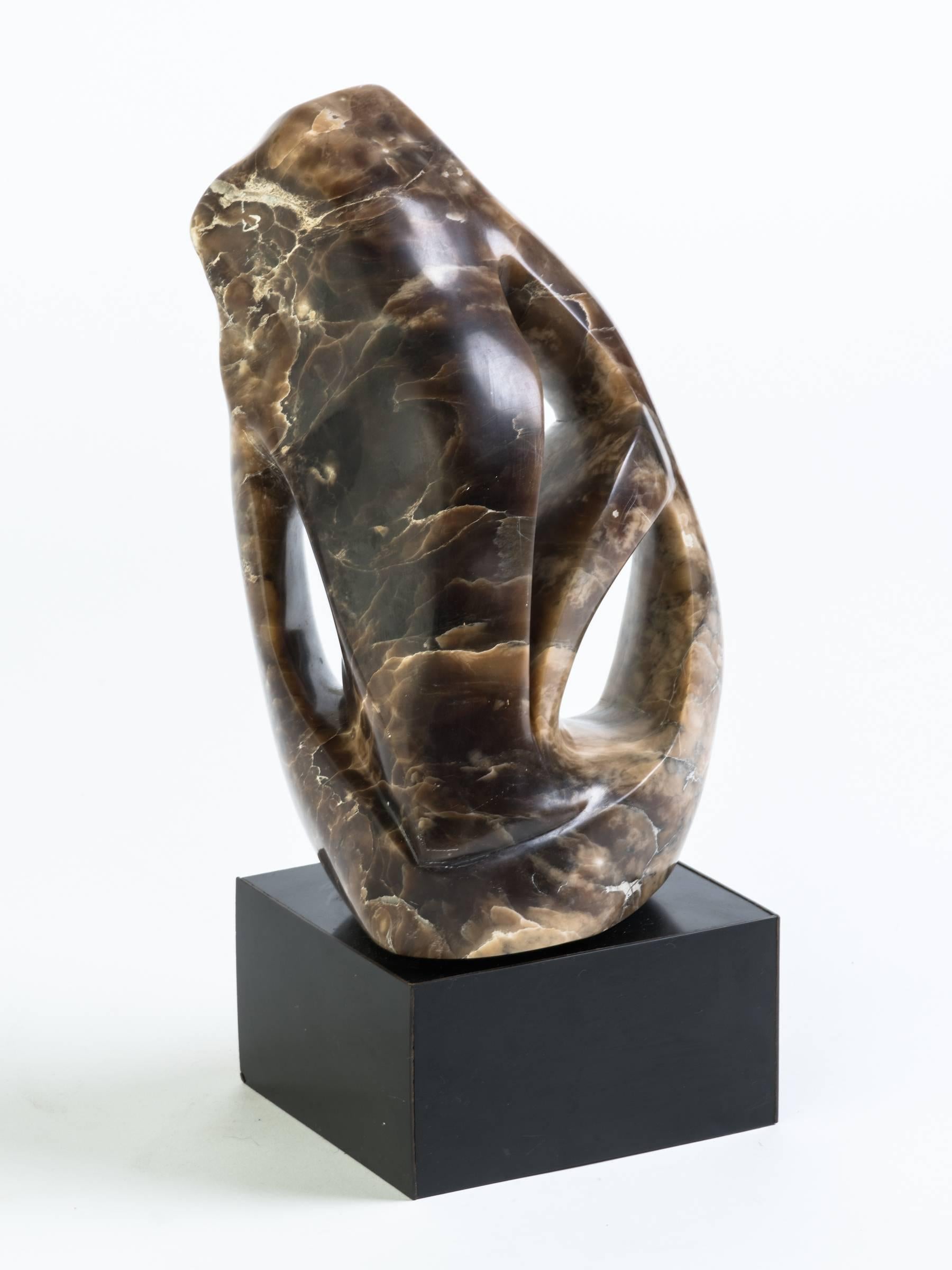 1970s Abstract Marble Sculpture In Good Condition In Tarrytown, NY