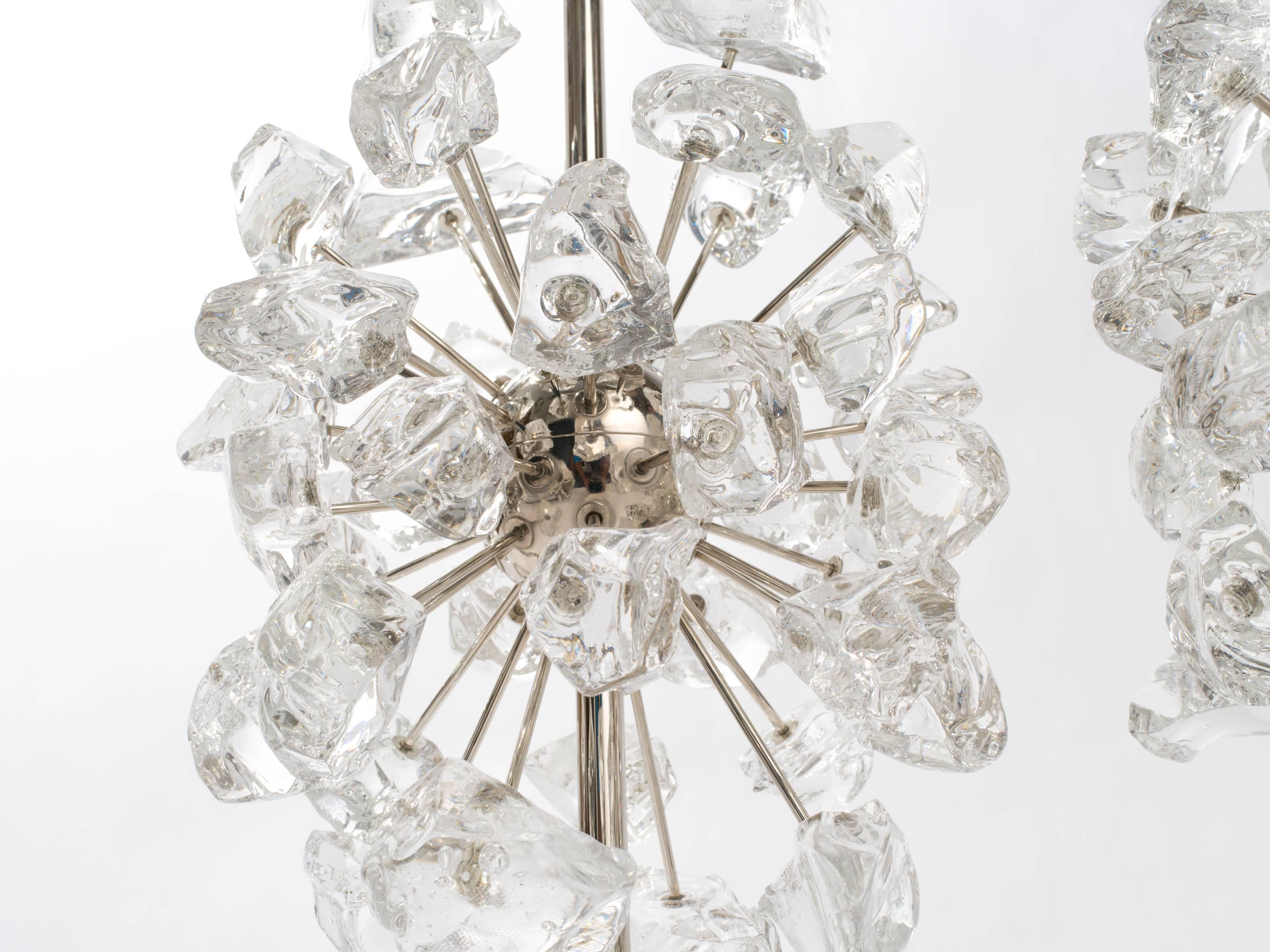 American Expansion Clear Glass Rocks Lamps