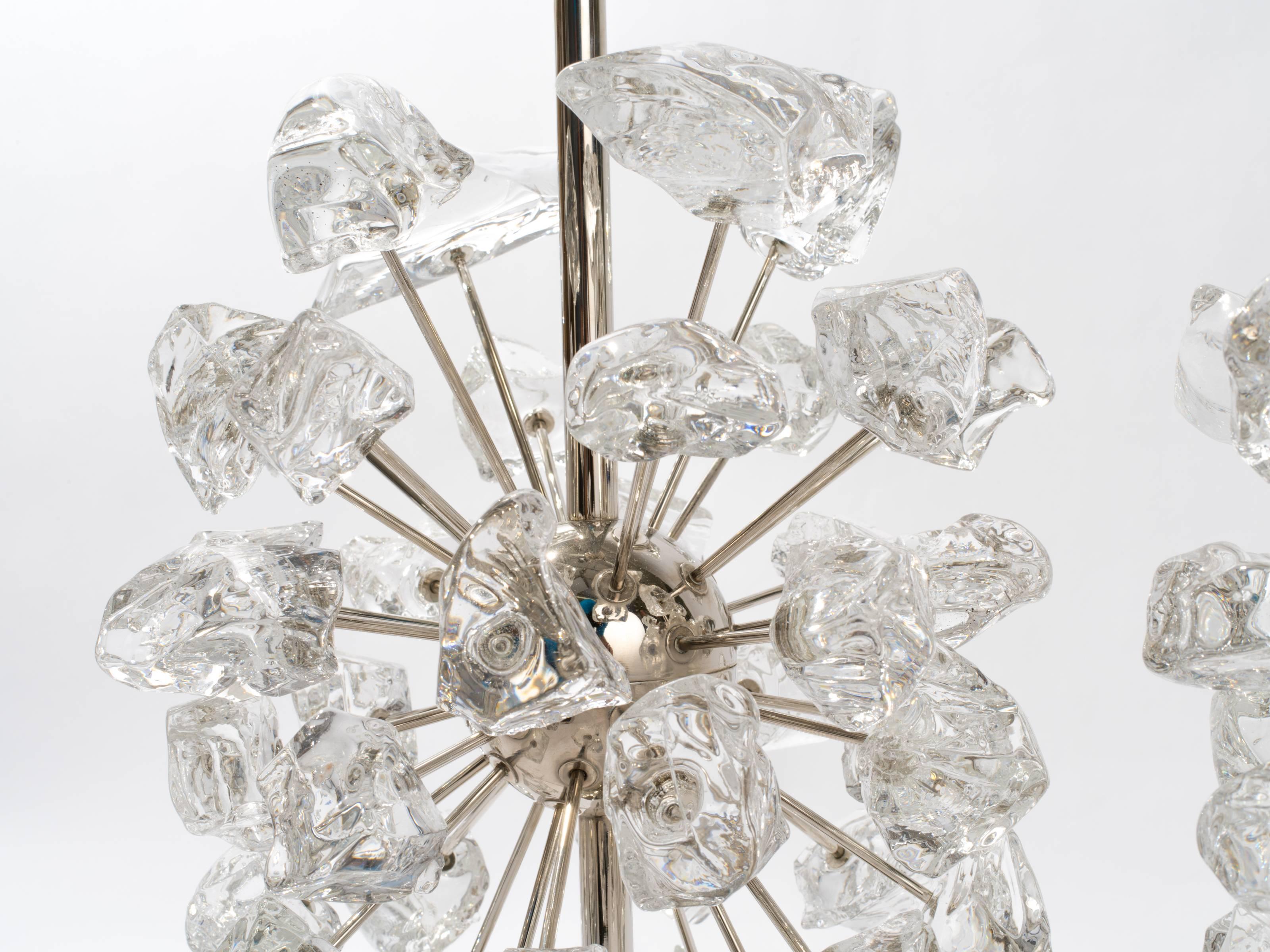 Expansion Clear Glass Rocks Lamps 1