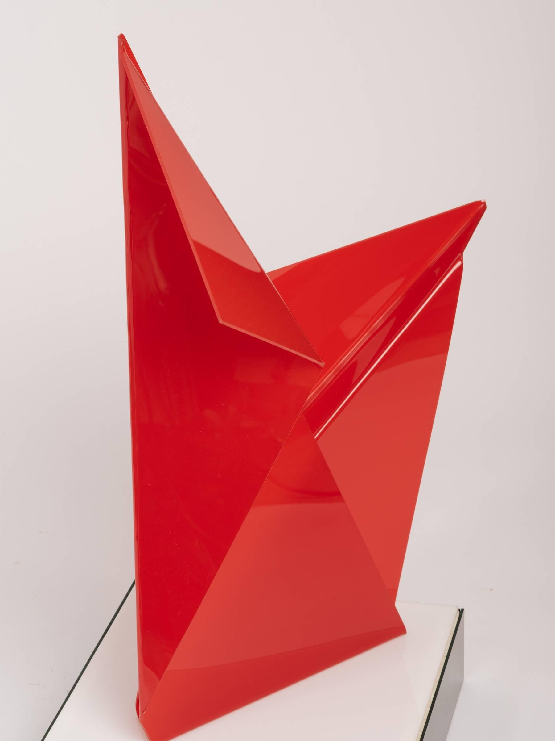1970s Acrylic Abstract Sculpture by Lore Behrendt 3