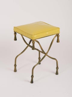 1960s Iron Tassel Bench