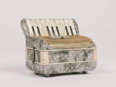1950s Accordion Cigarette Box