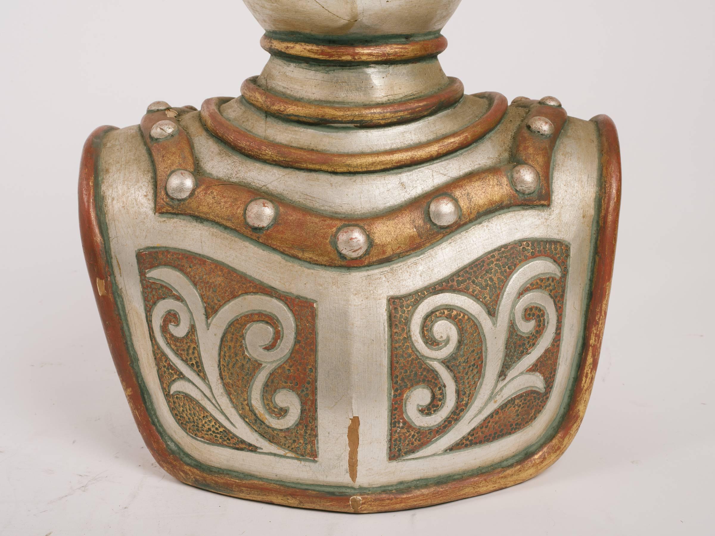 Metà XX secolo 1960 Scolpito a mano  Cavaliere dalla Spagna in vendita