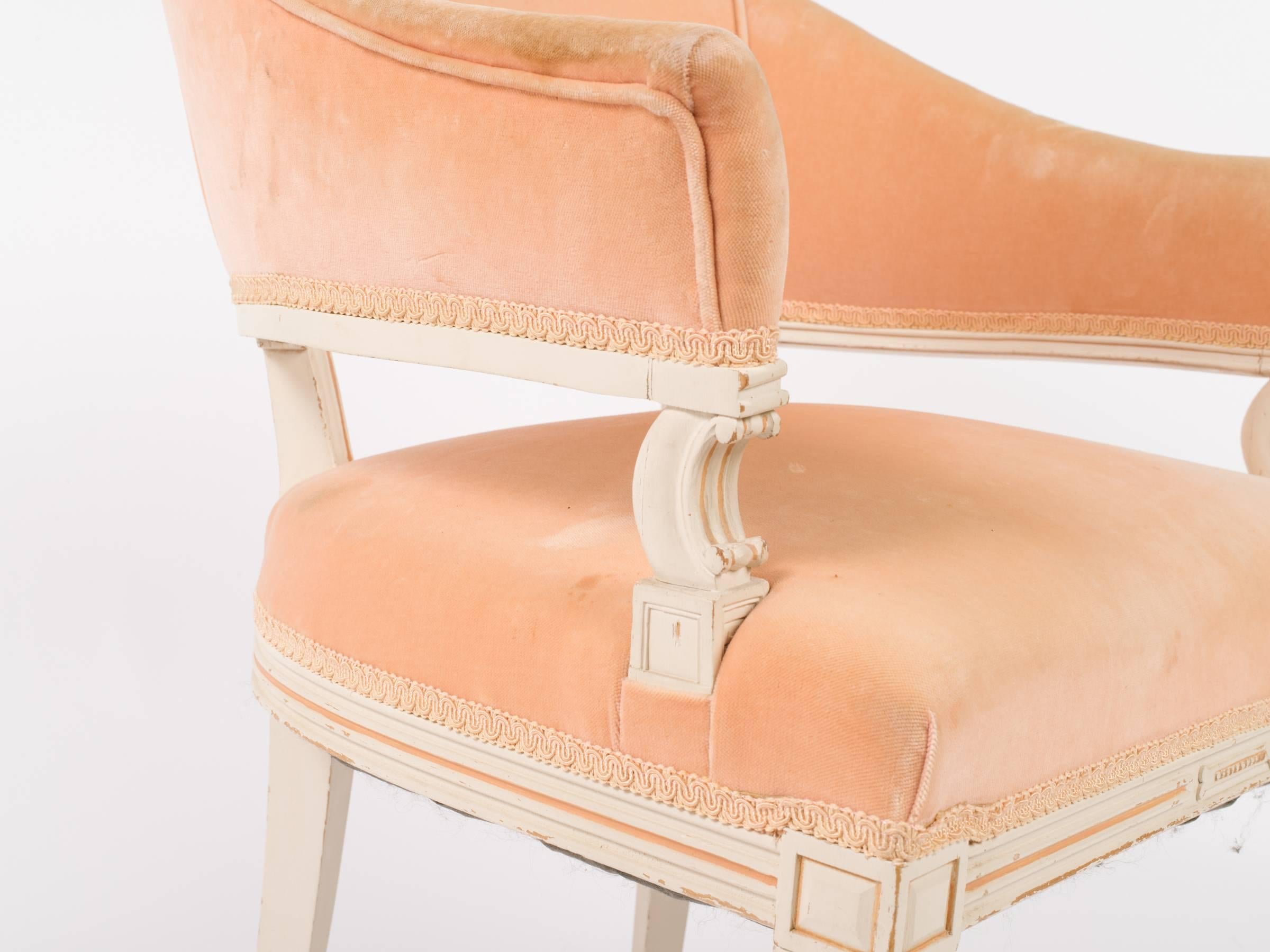 1940s Pair of Louis XVI Style Chairs 2