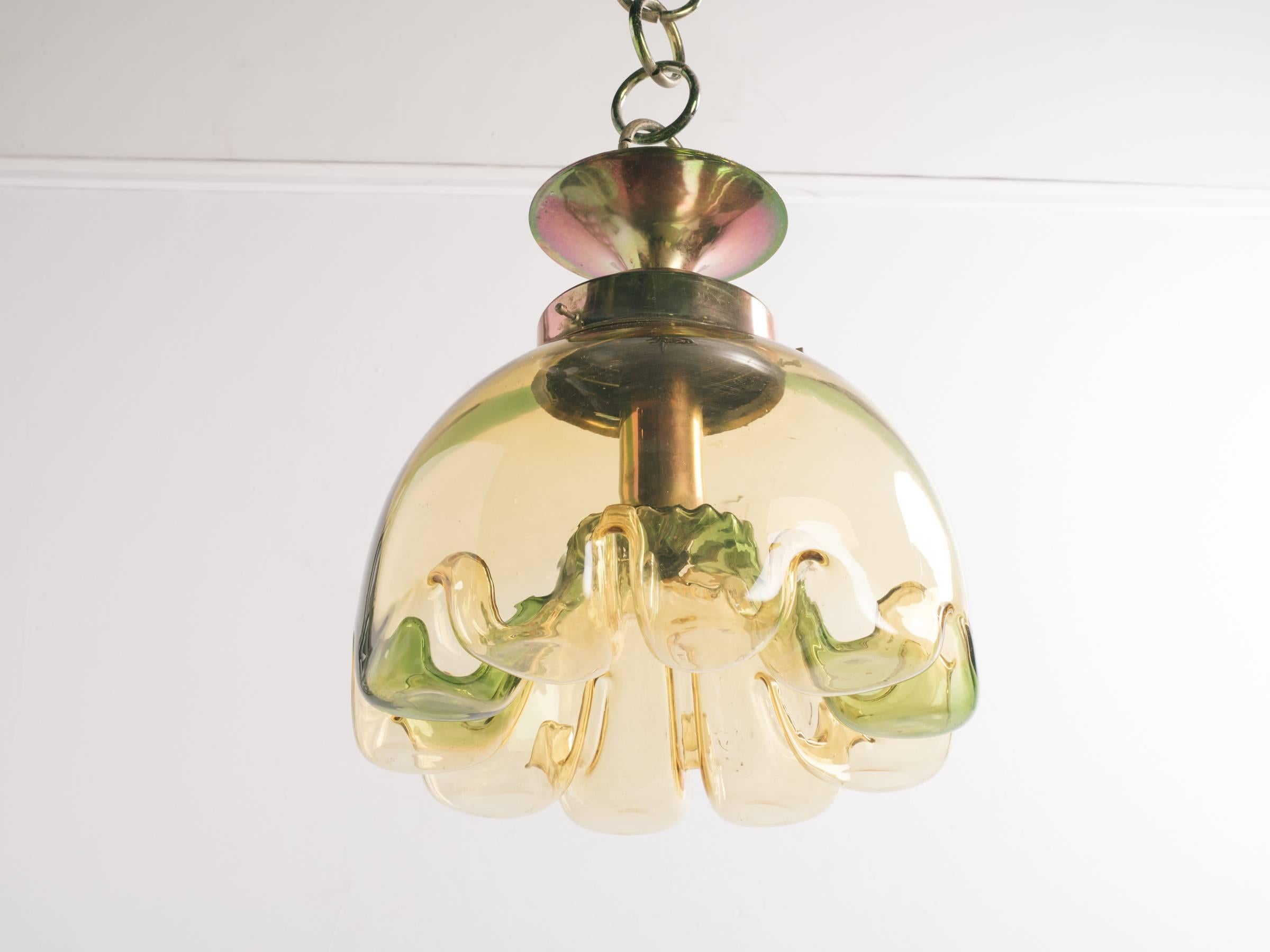 1970s Murano glass chandelier.
