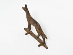 Iron German Shepherd Doorstop