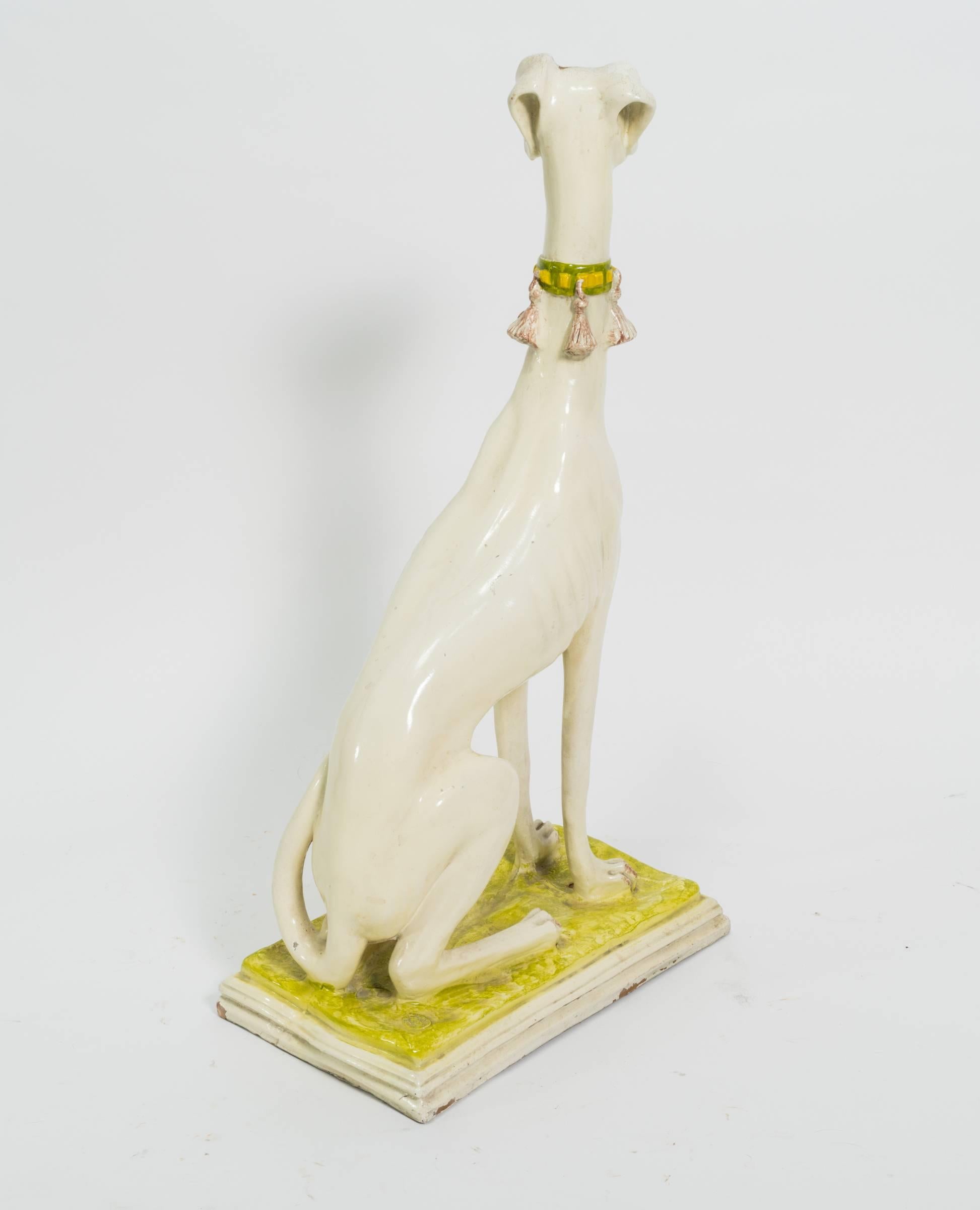 Painted Greyhound Sculpture 1