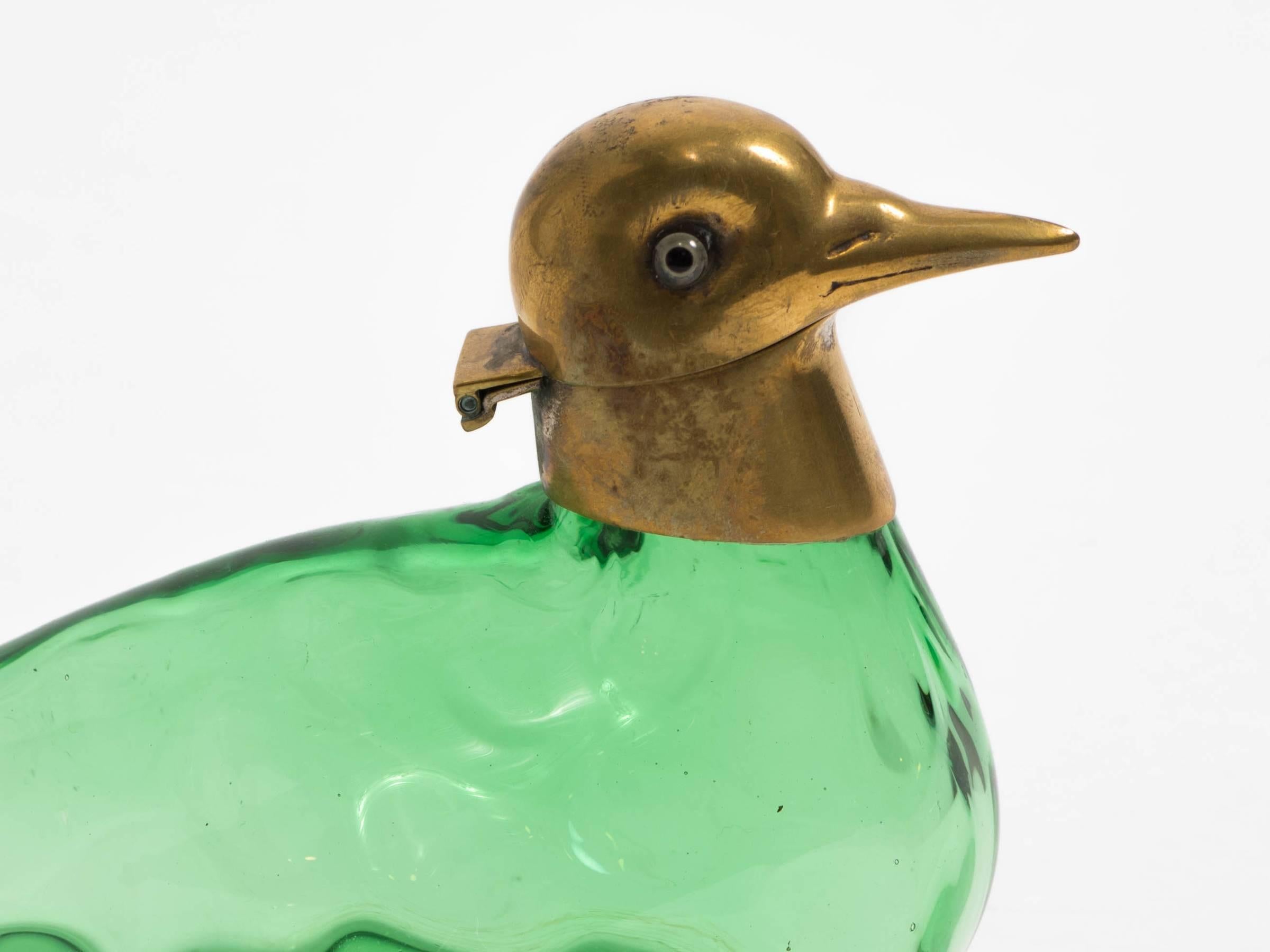 Austrian Perfume Bottle in the Form of a Bird 2