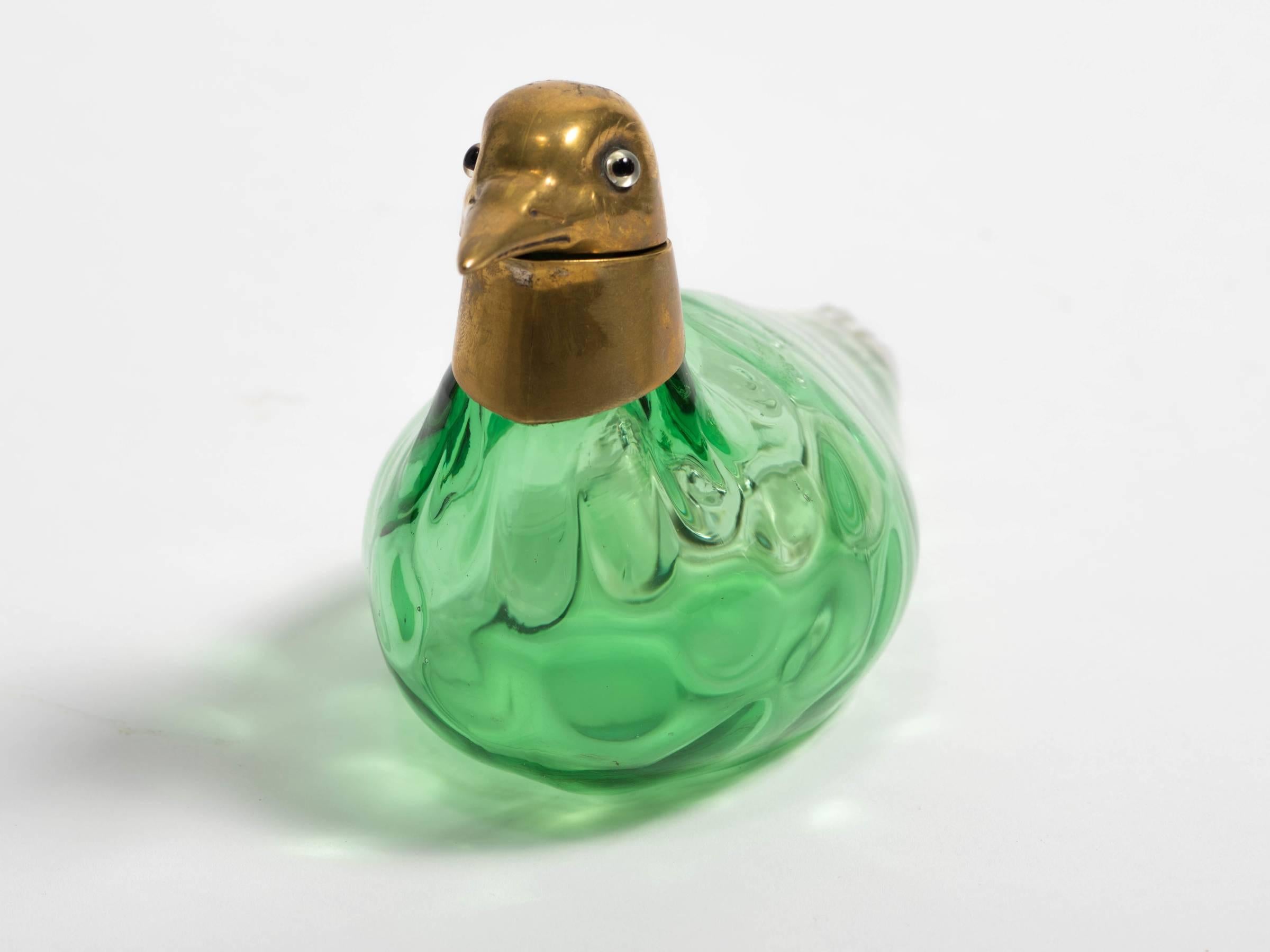 Austrian Perfume Bottle in the Form of a Bird 4