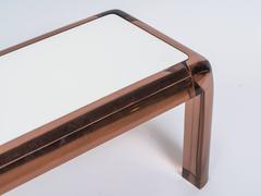 Chunky Lucite Side or Cocktail Table