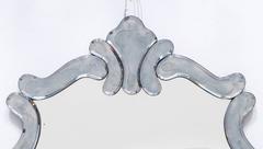 1940s Regency Style Mirror by Marchand