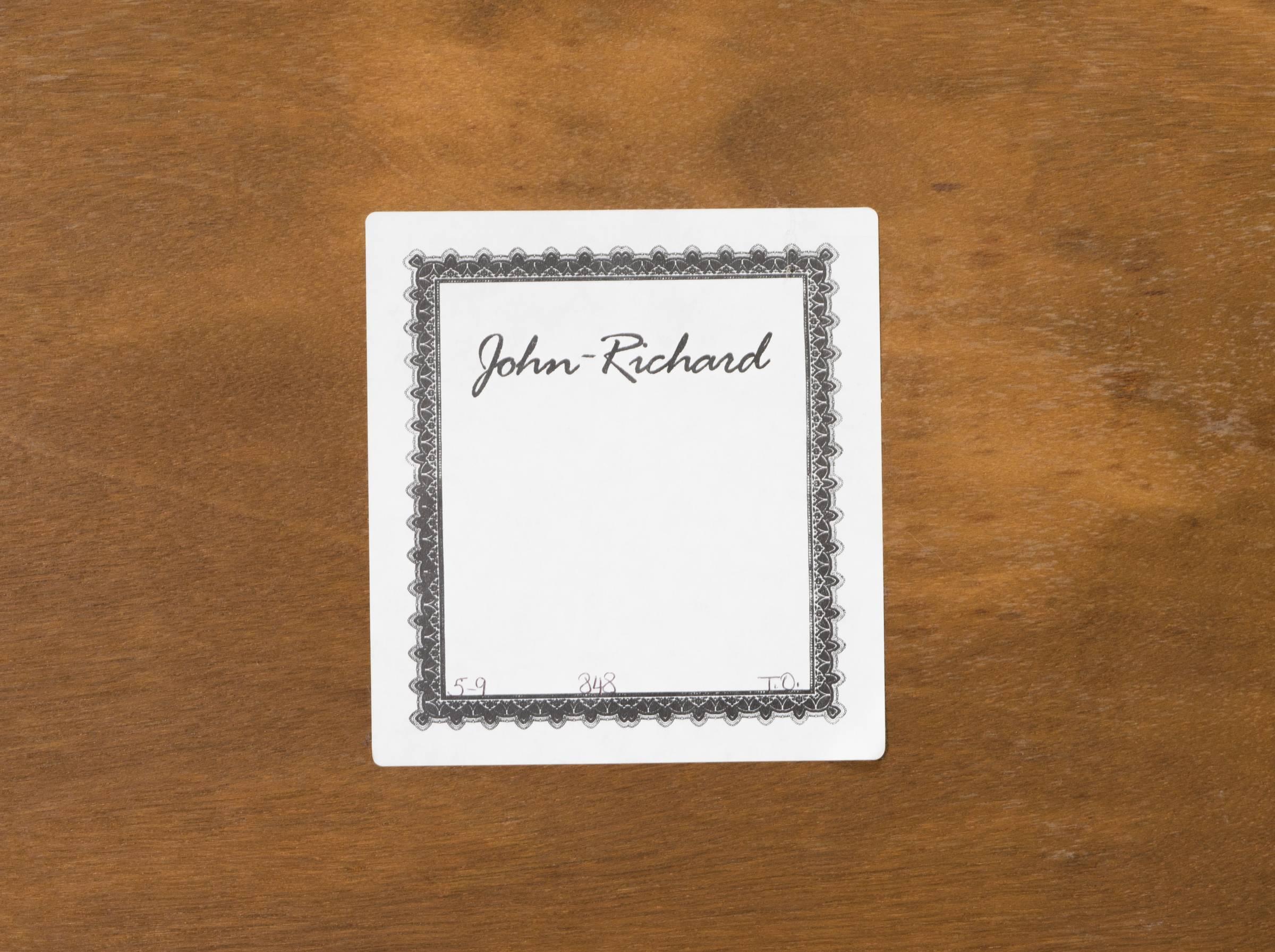 Specchio in legno intagliato John Richards in vendita 3