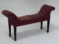 1940s Scroll Arm Bench