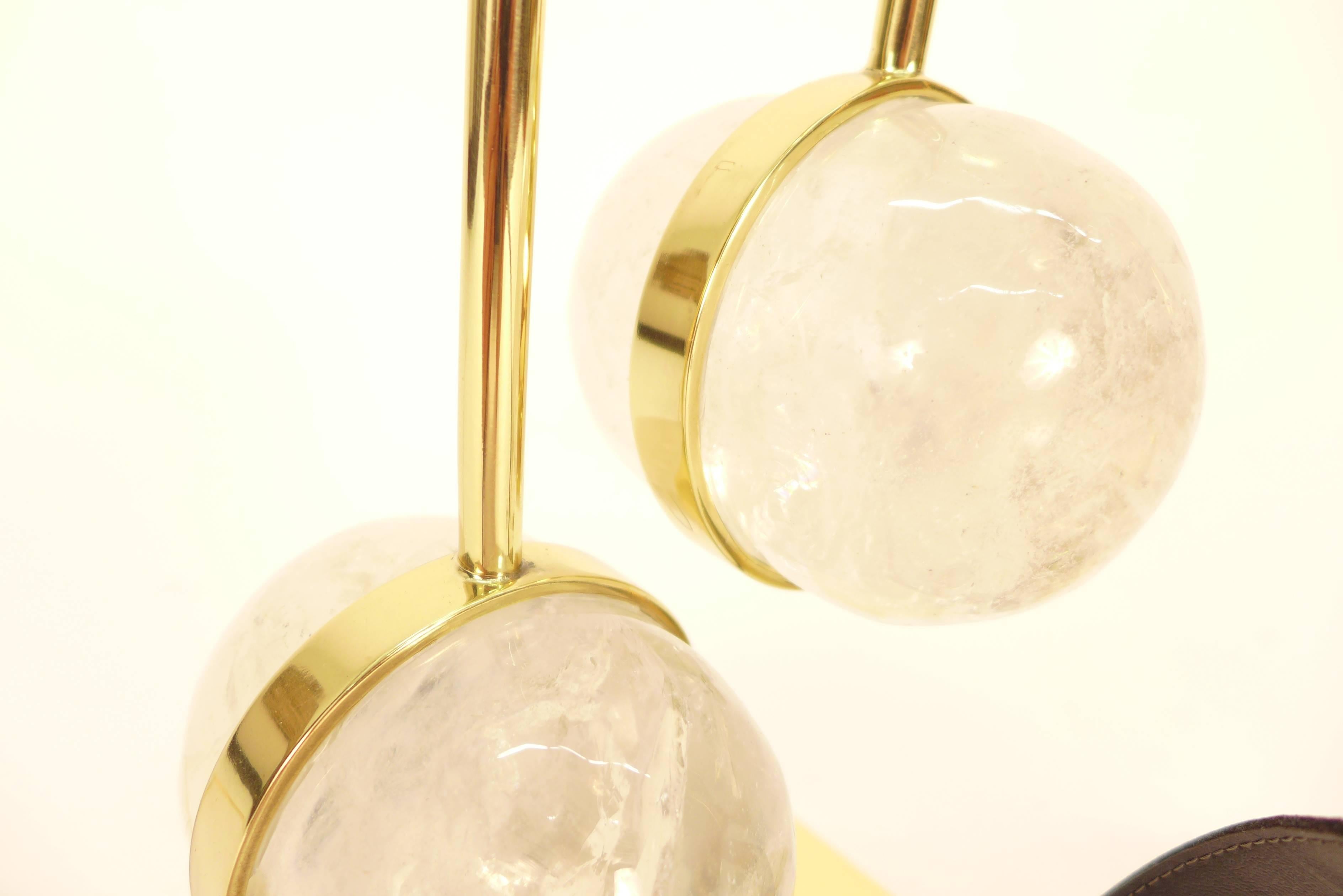Rock Crystal Table Lamps, Flux 5