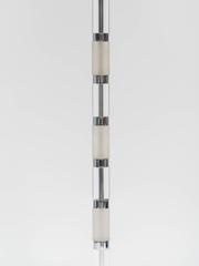 Chrome and Lucite Floor Lamp
