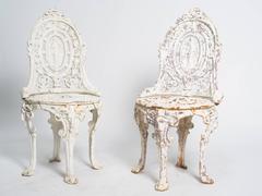Early 20th Century English Garden Chairs