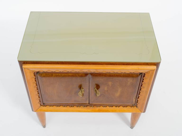Pair of Italian Modern Nightstands at 1stDibs
