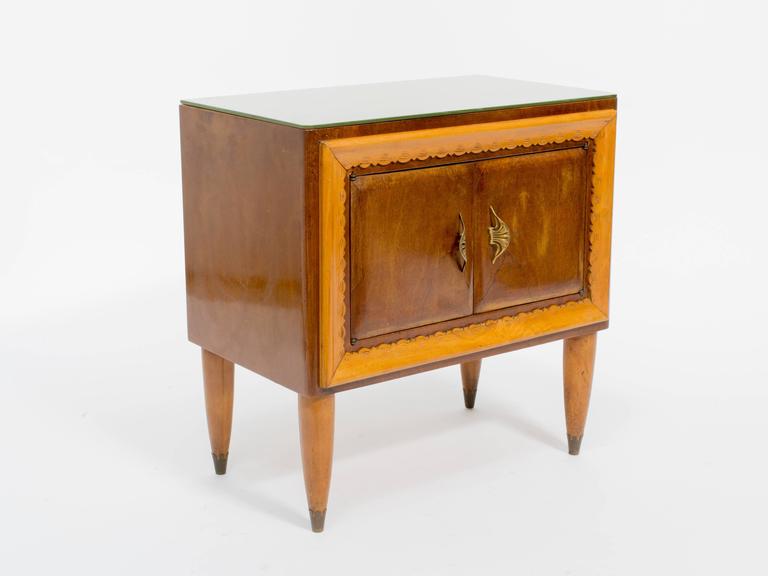 Pair of Italian Modern Nightstands at 1stDibs