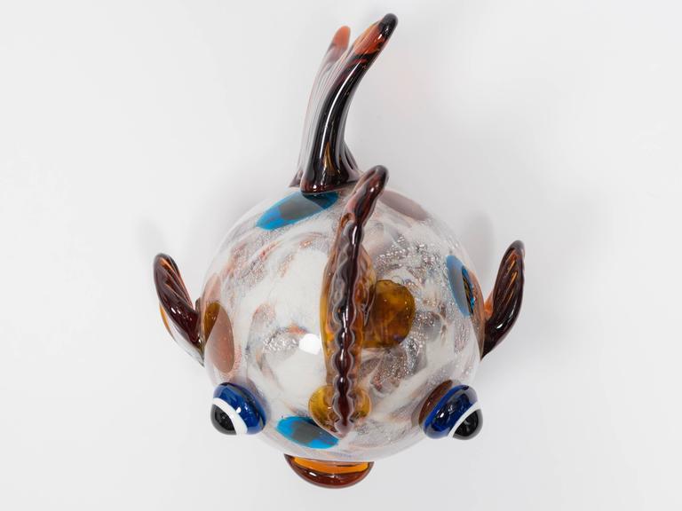 Multi-Colored Murano Glass Fish Sculpture at 1stDibs | multicoloured ...