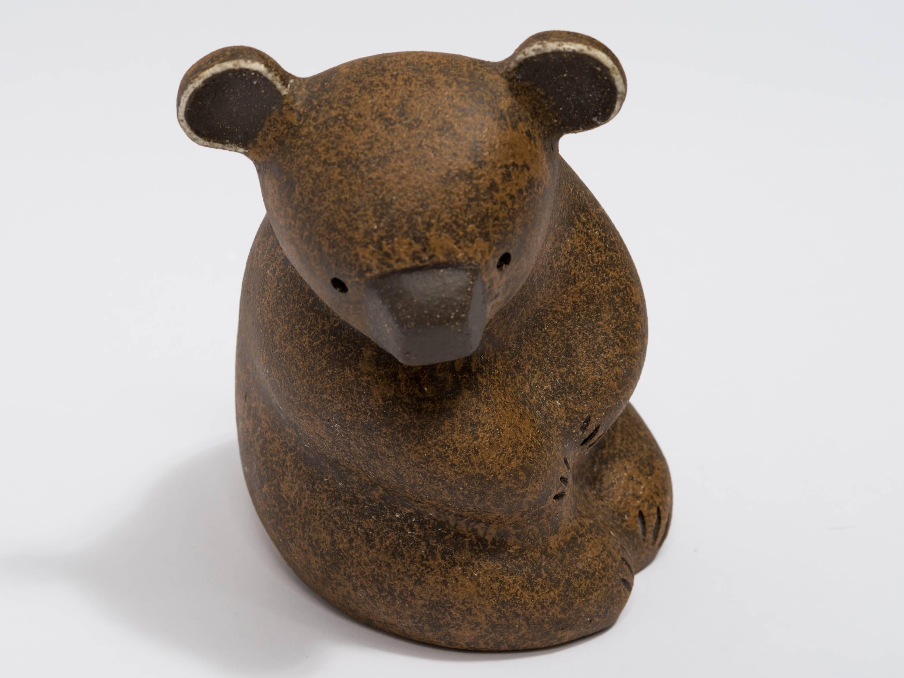 A 1970s stoneware Koala bear sculpture by John H. Seymour.