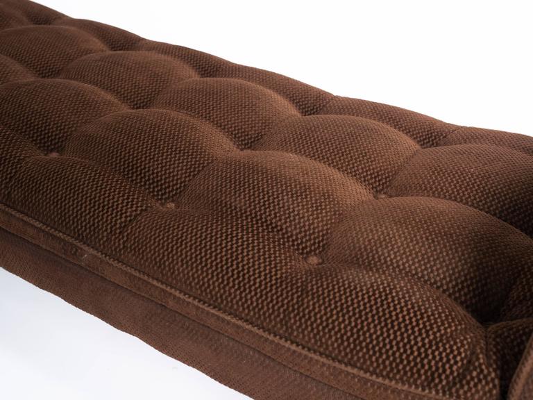 Long Upholstered Tufted Bench For Sale At 1stdibs