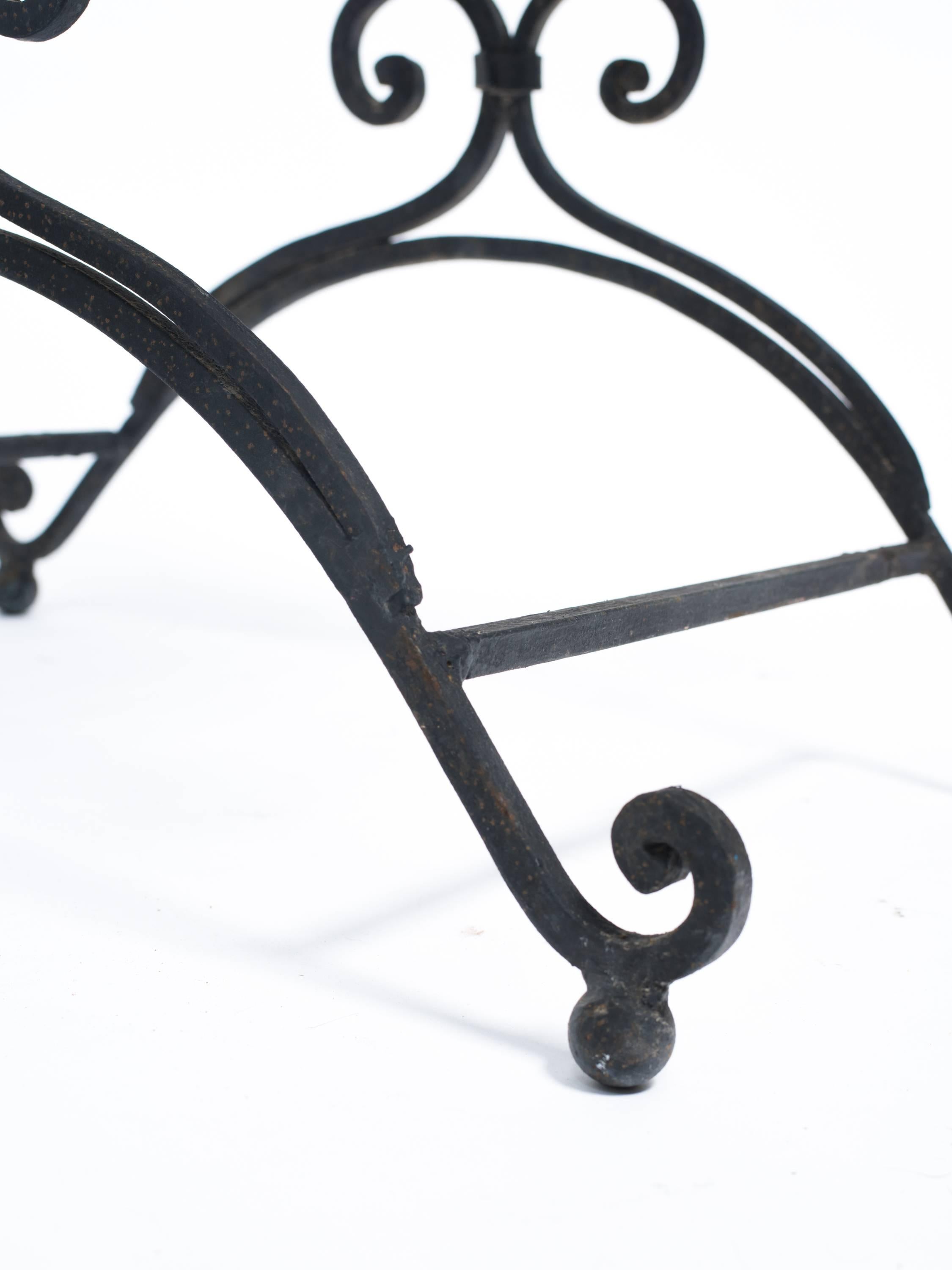 Mid-20th Century Classical Iron Benches