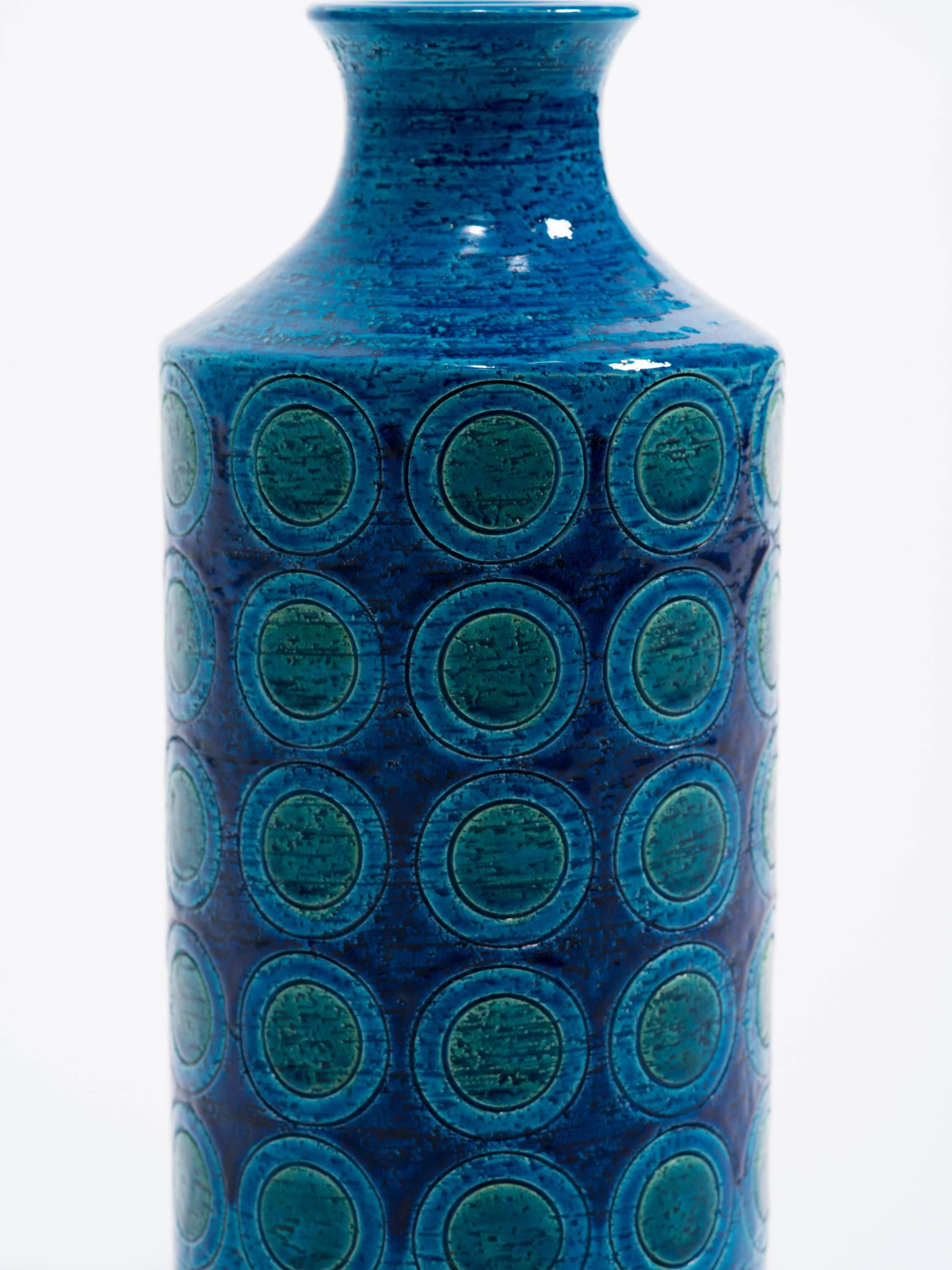 Mid-20th Century Italian Ceramic Vase Bitossi for Rosenthal Netter