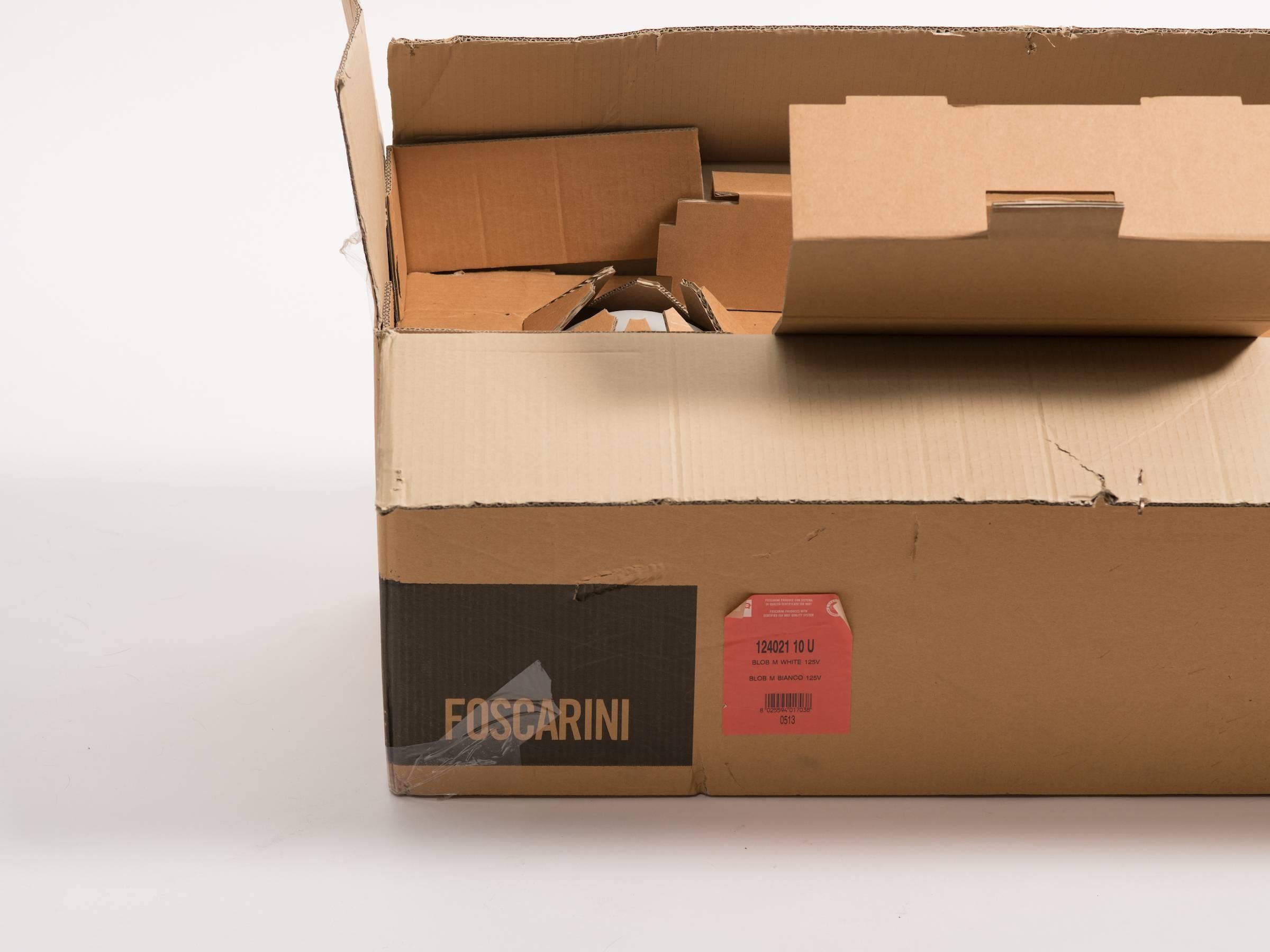 Blob M Ceiling or Wall Light by Karim Rashid for Foscarini In Good Condition In Tarrytown, NY