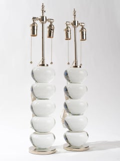 Sculpture Amorphic Solid Glass Lamps