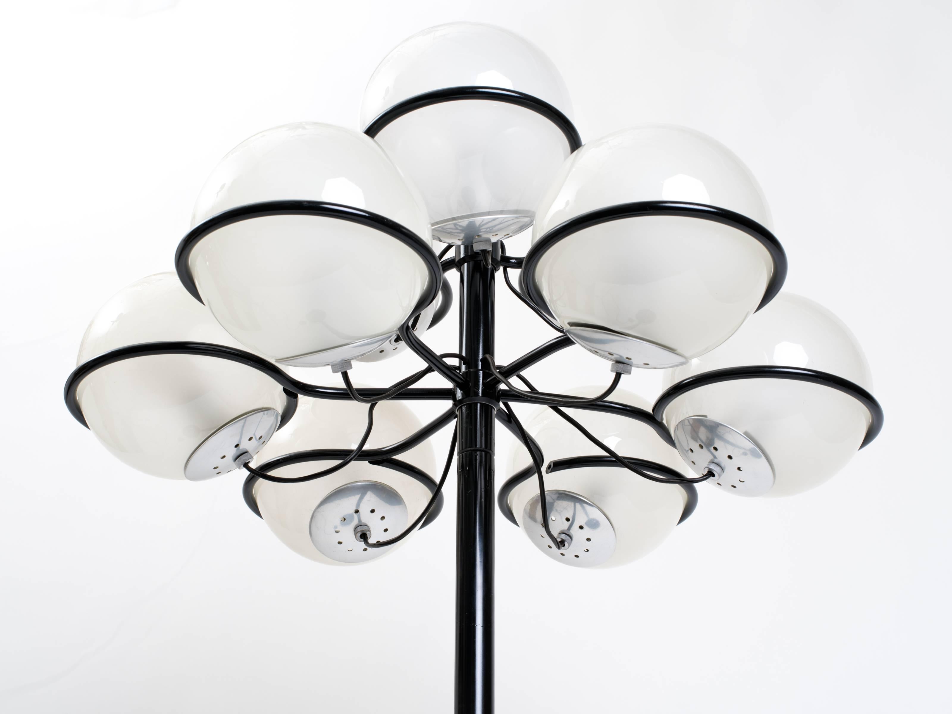 20th Century Gino Sarfatti Floor Lamp for Arteluce For Sale