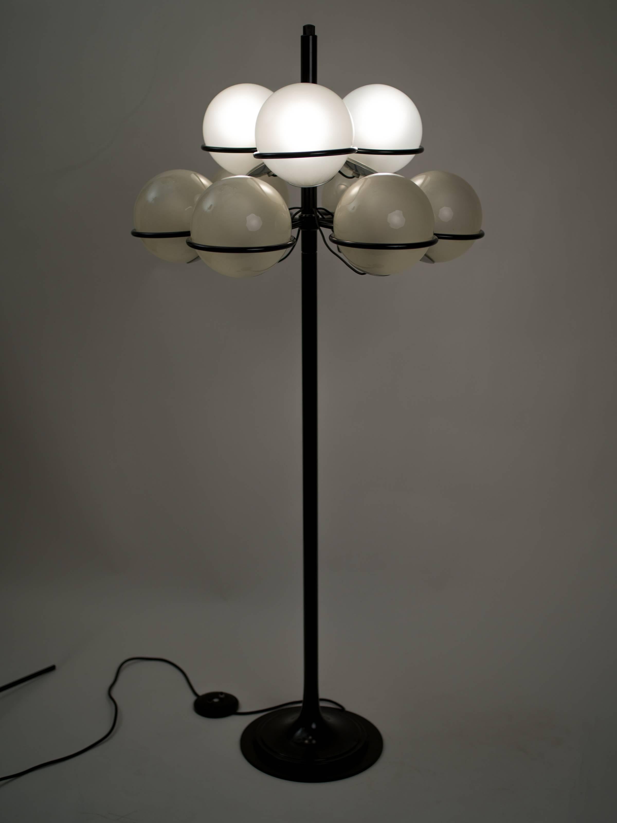 Metal Gino Sarfatti Floor Lamp for Arteluce For Sale
