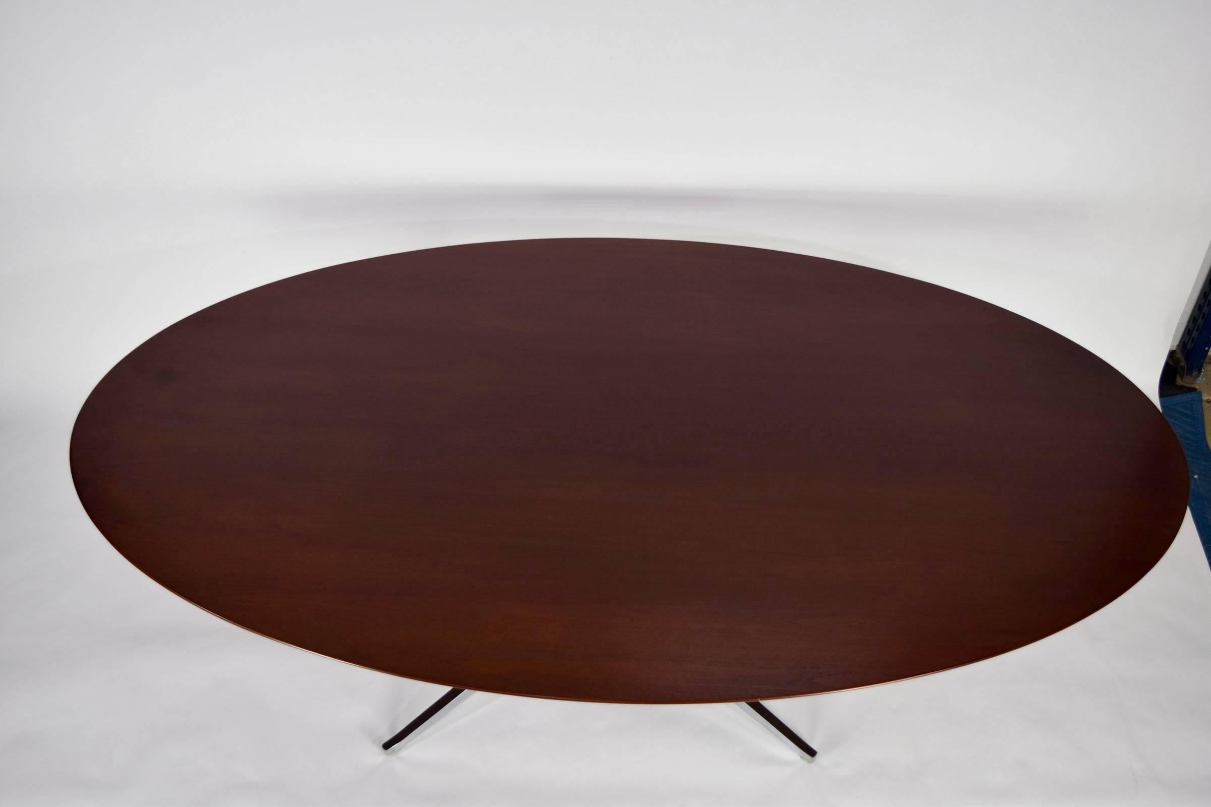 Mid-Century Modern Florence Knoll Oak Conference/Dining Table