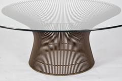 Warren Platner Bronze Finish Coffee Table