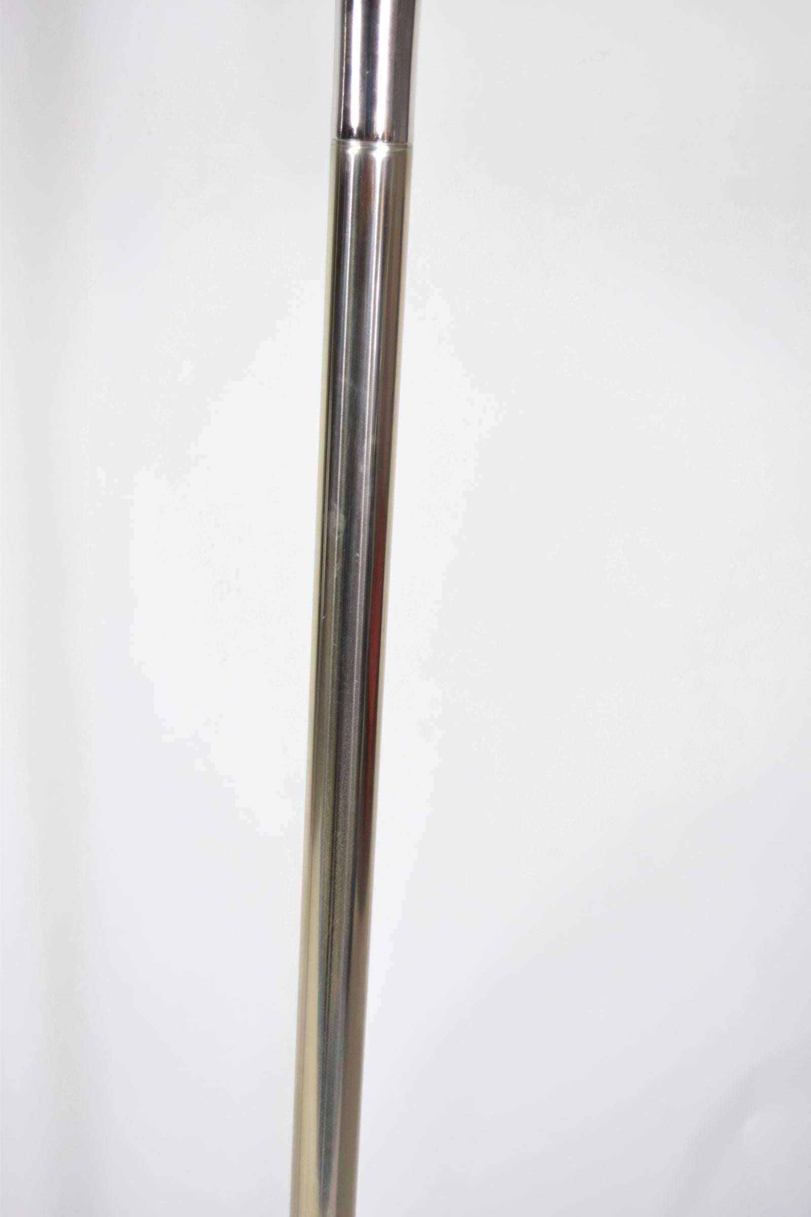 Mid-Century Modern Pair of Trumpet Style Floor Lamps by Laurel