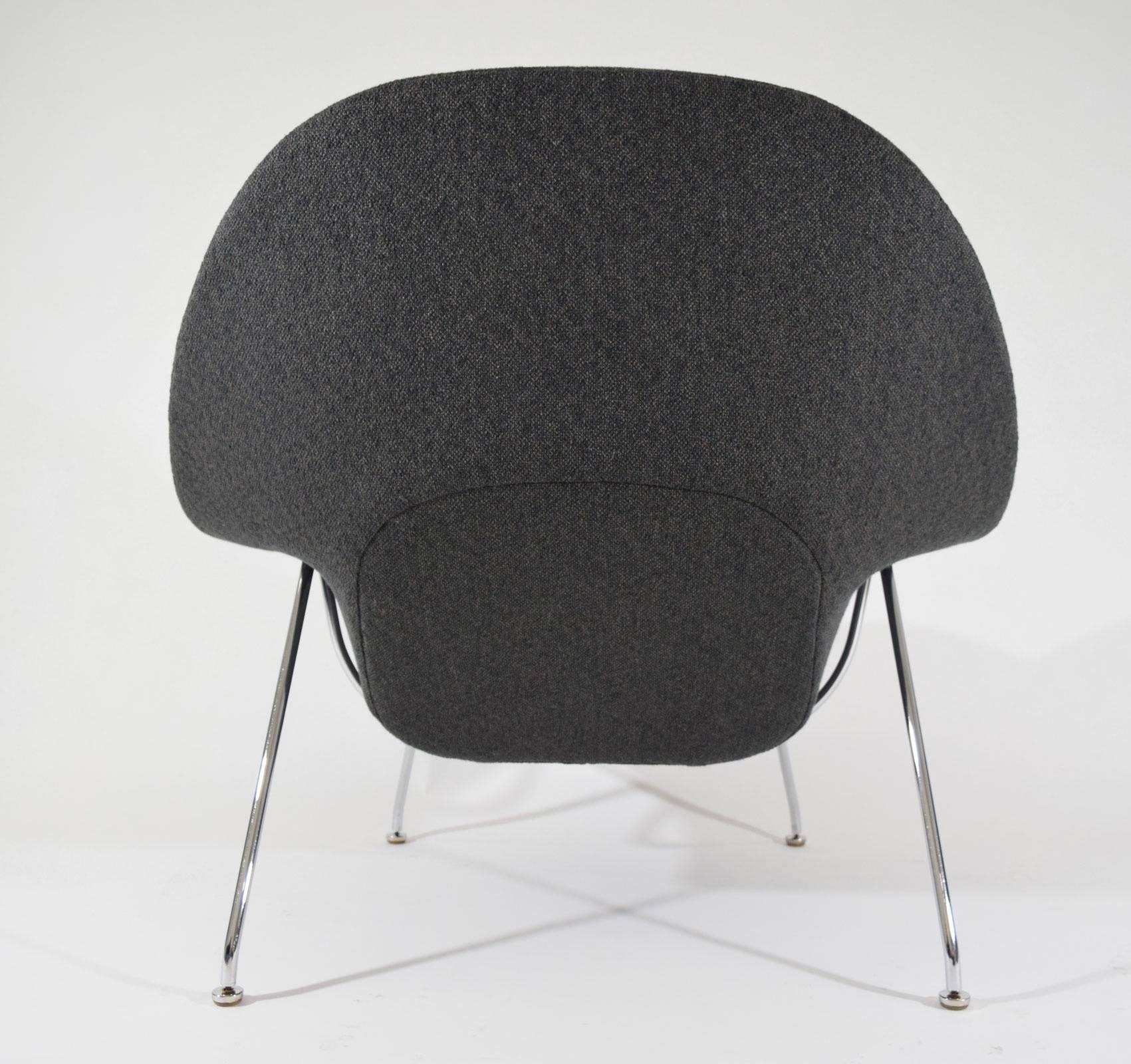 Mid-Century Modern Eero Saarinen for Knoll Womb Chair in Hinson Upholstery