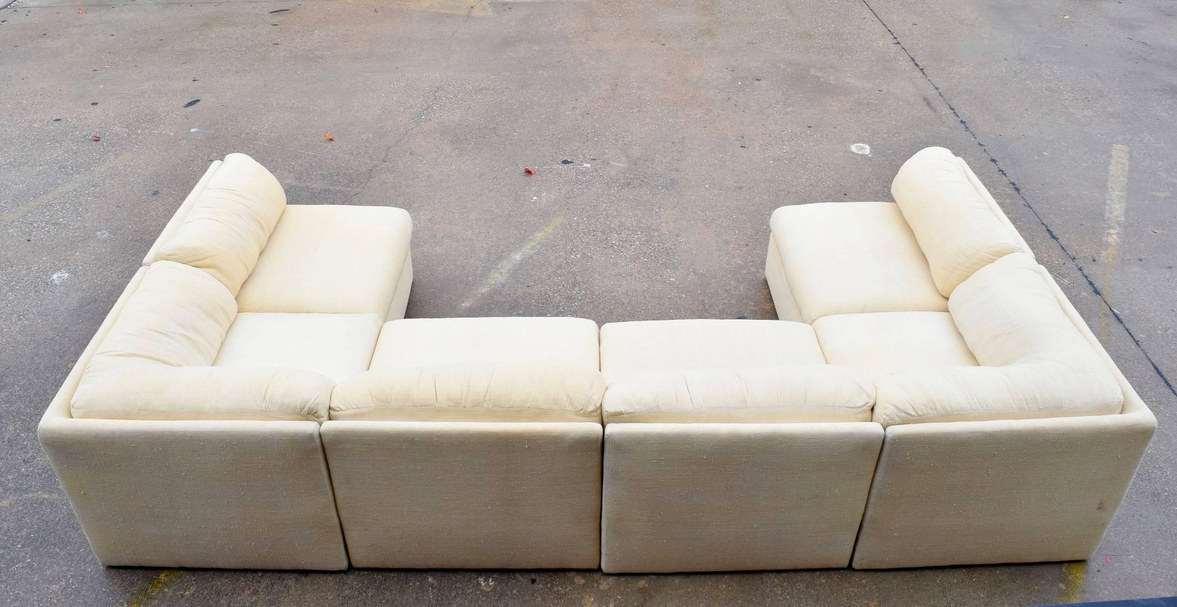 milo baughman thayer coggin sectional