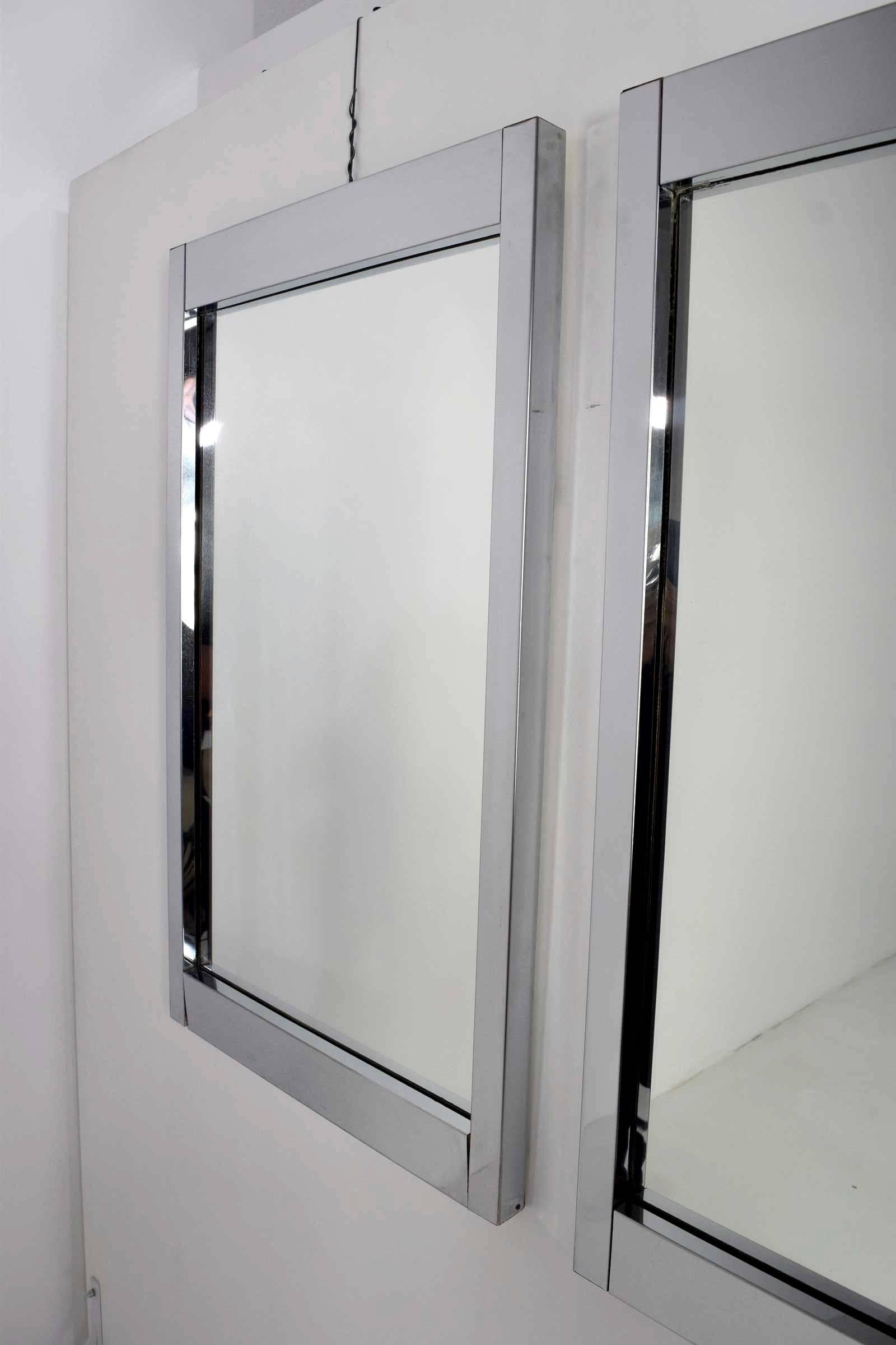large chrome picture frames
