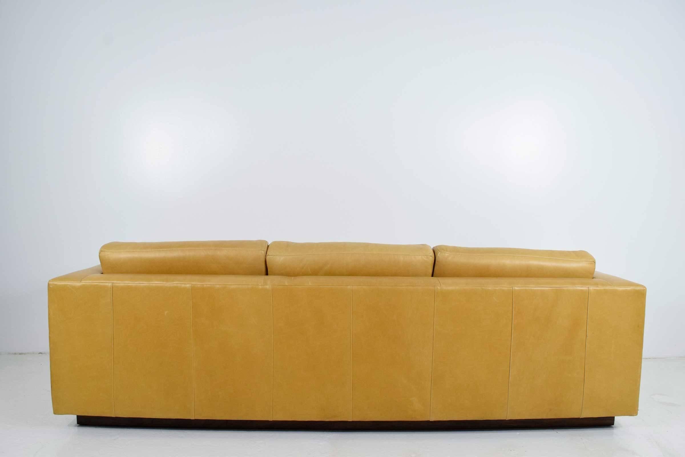adler leather sofa