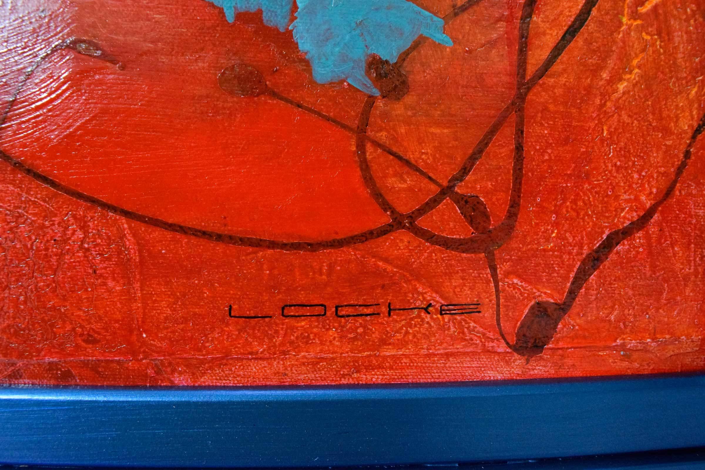 Contemporary Large Original Abstract by Larry Locke
