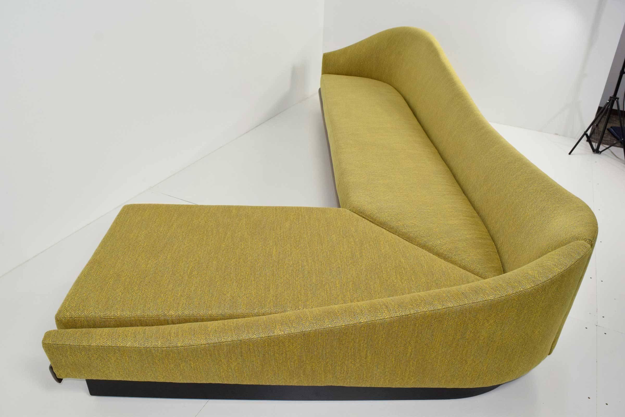 adrian pearsall platform sofa