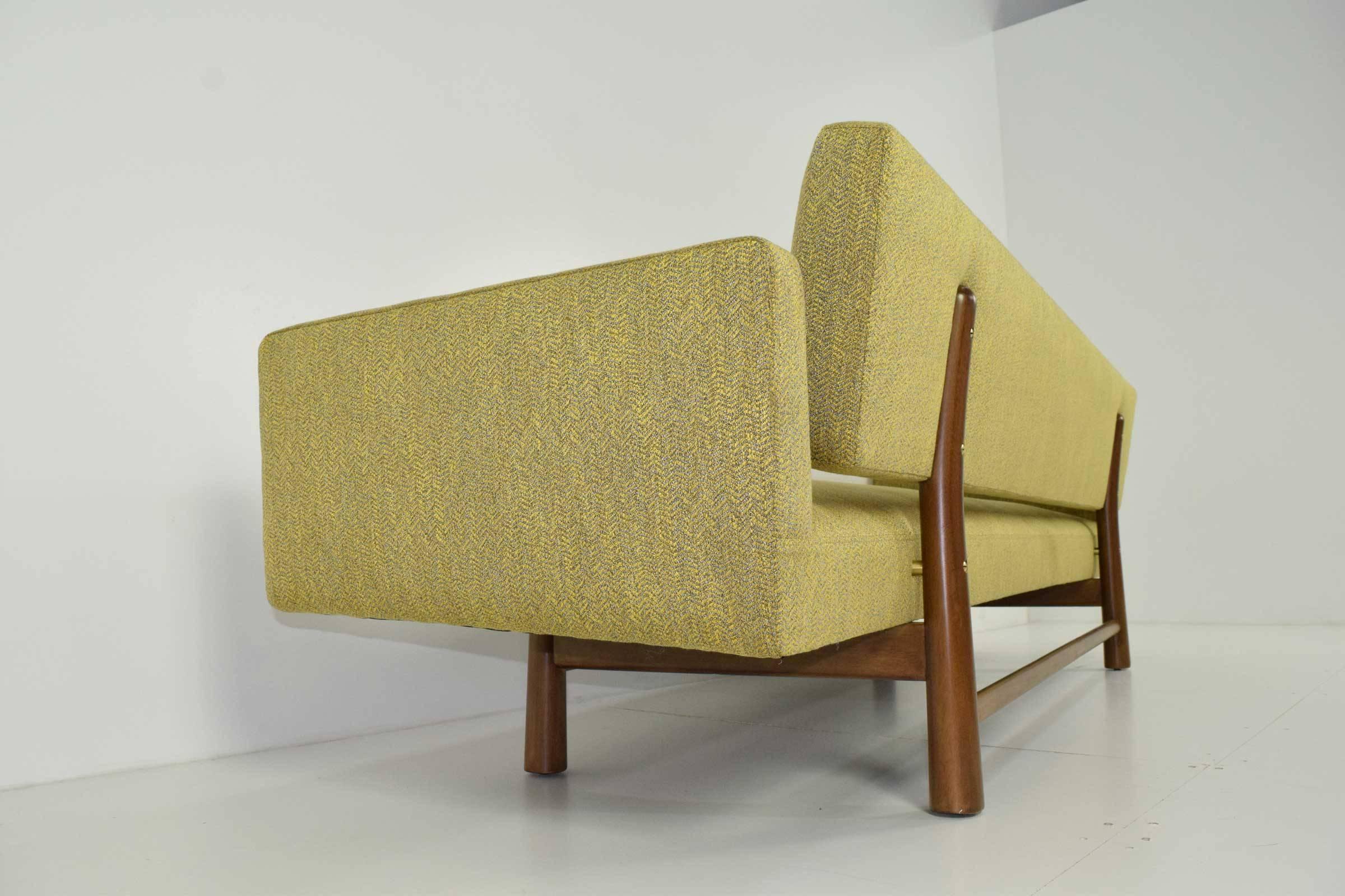 American Gorgeous Gondola Bracket Back Sofa by Edward Wormley for Dunbar