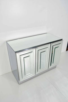 Ello Mirrored Three-Door Chest