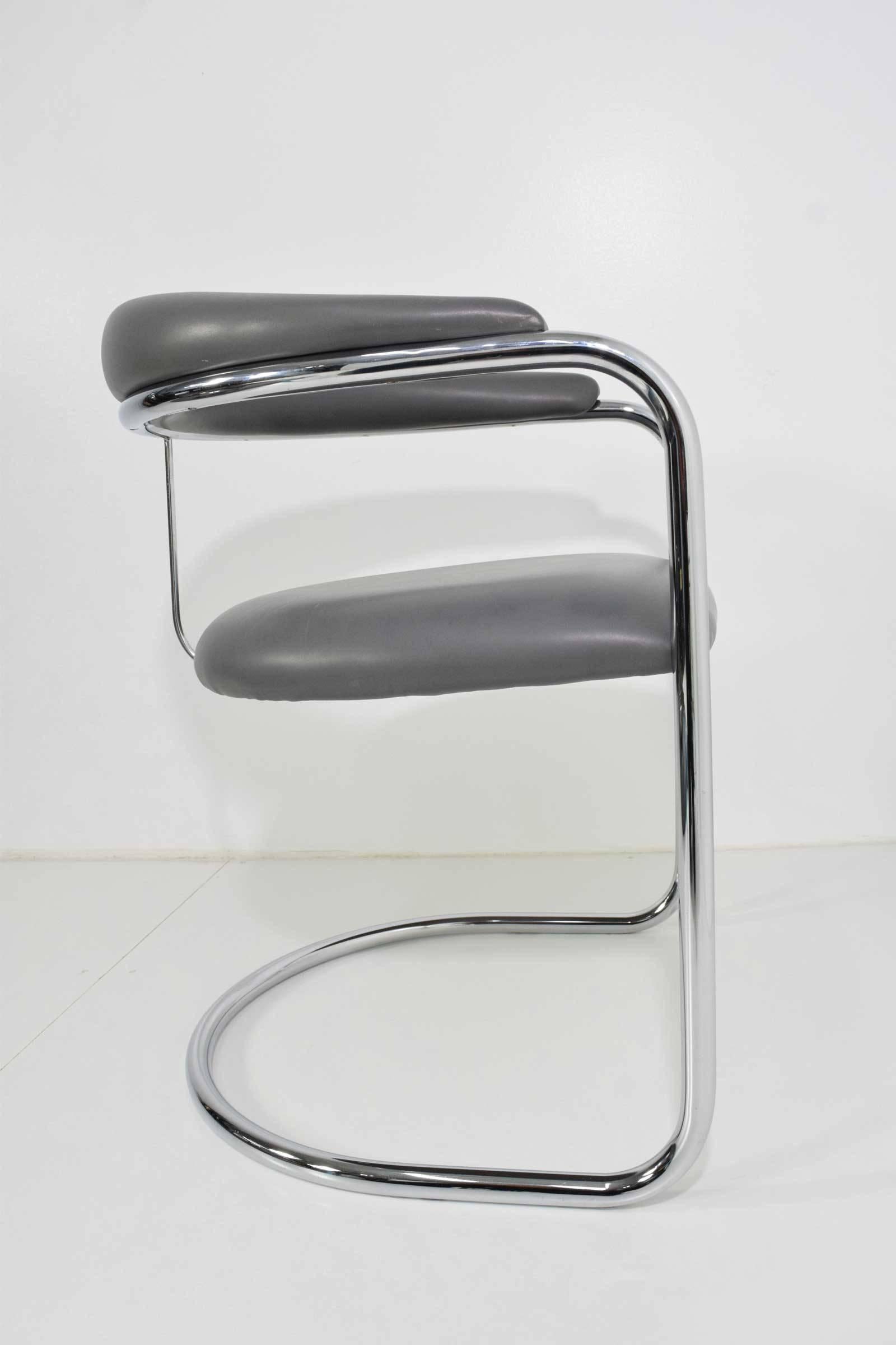 Mid-Century Modern Anton Lorenz for Thonet Dining Chairs Model SS33