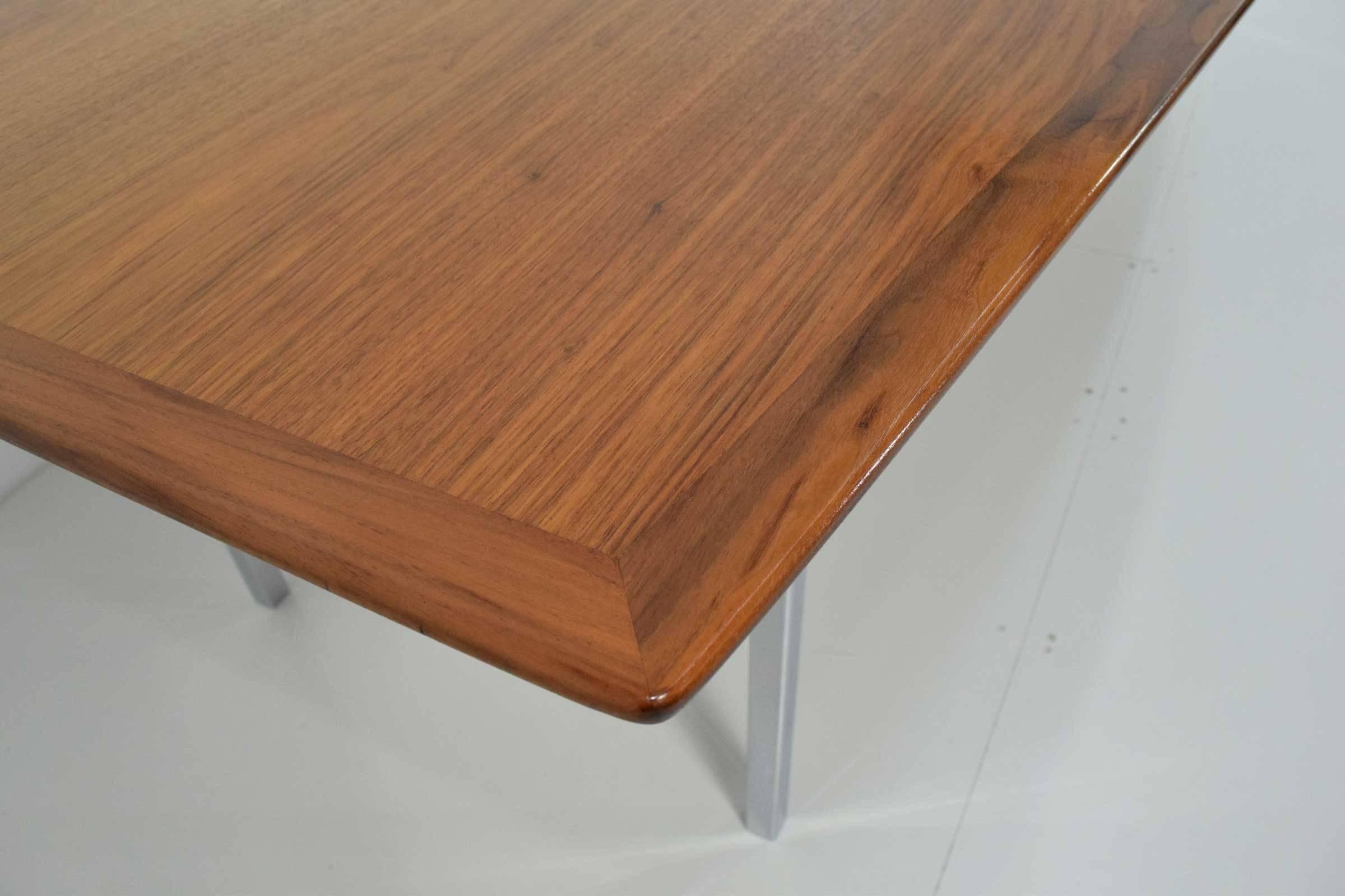 Florence Knoll Boat Shaped Table in Maple 1