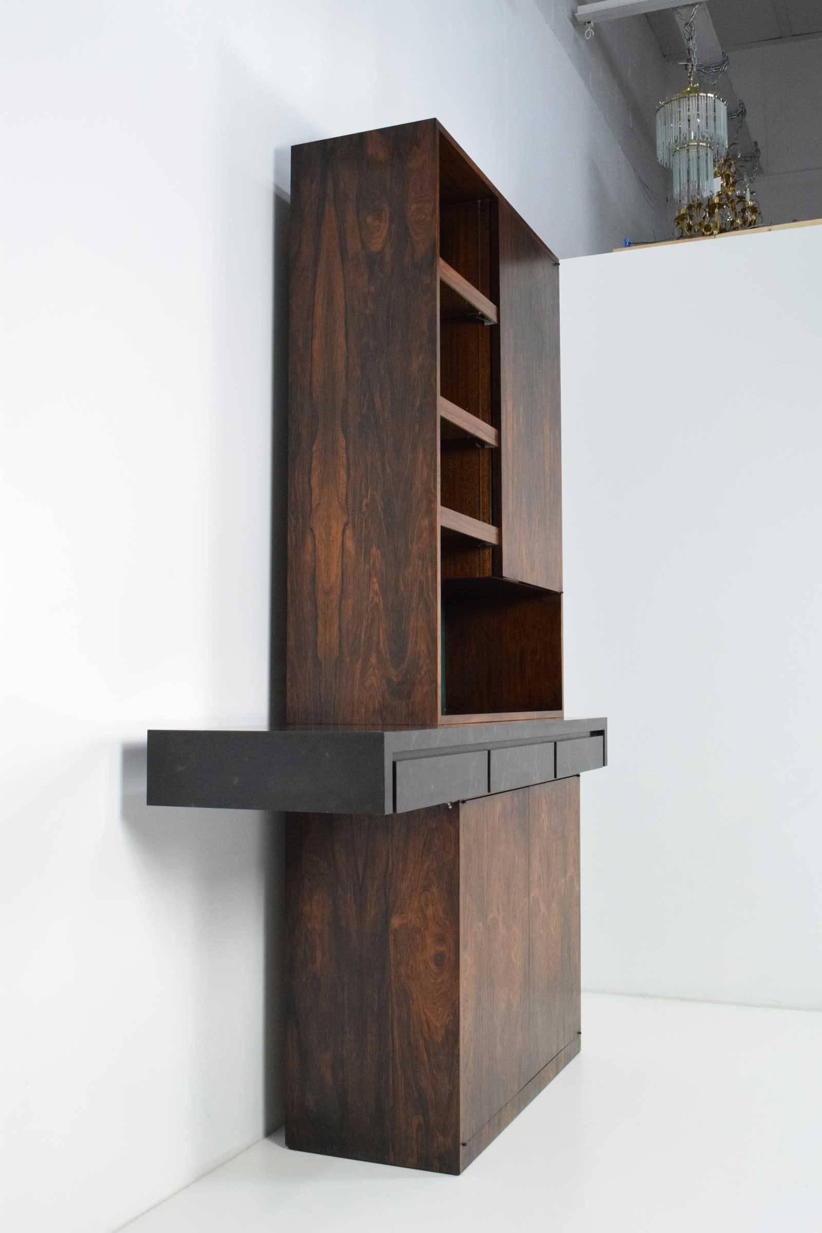 Laminate Vladimir Kagan Bar Cabinet