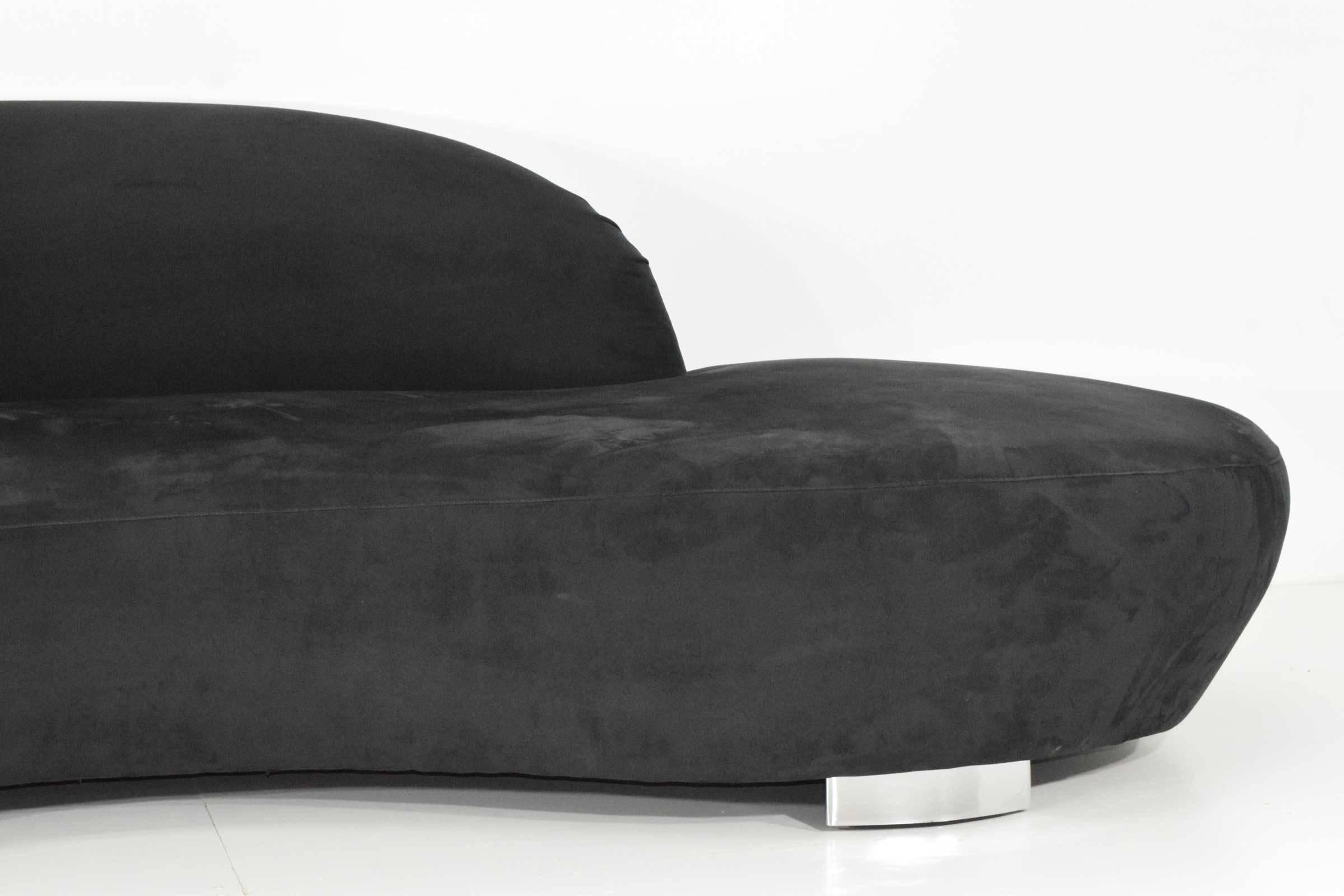 Mid-Century Modern Vladimir Kagan Style Cloud Serpentine Sofa
