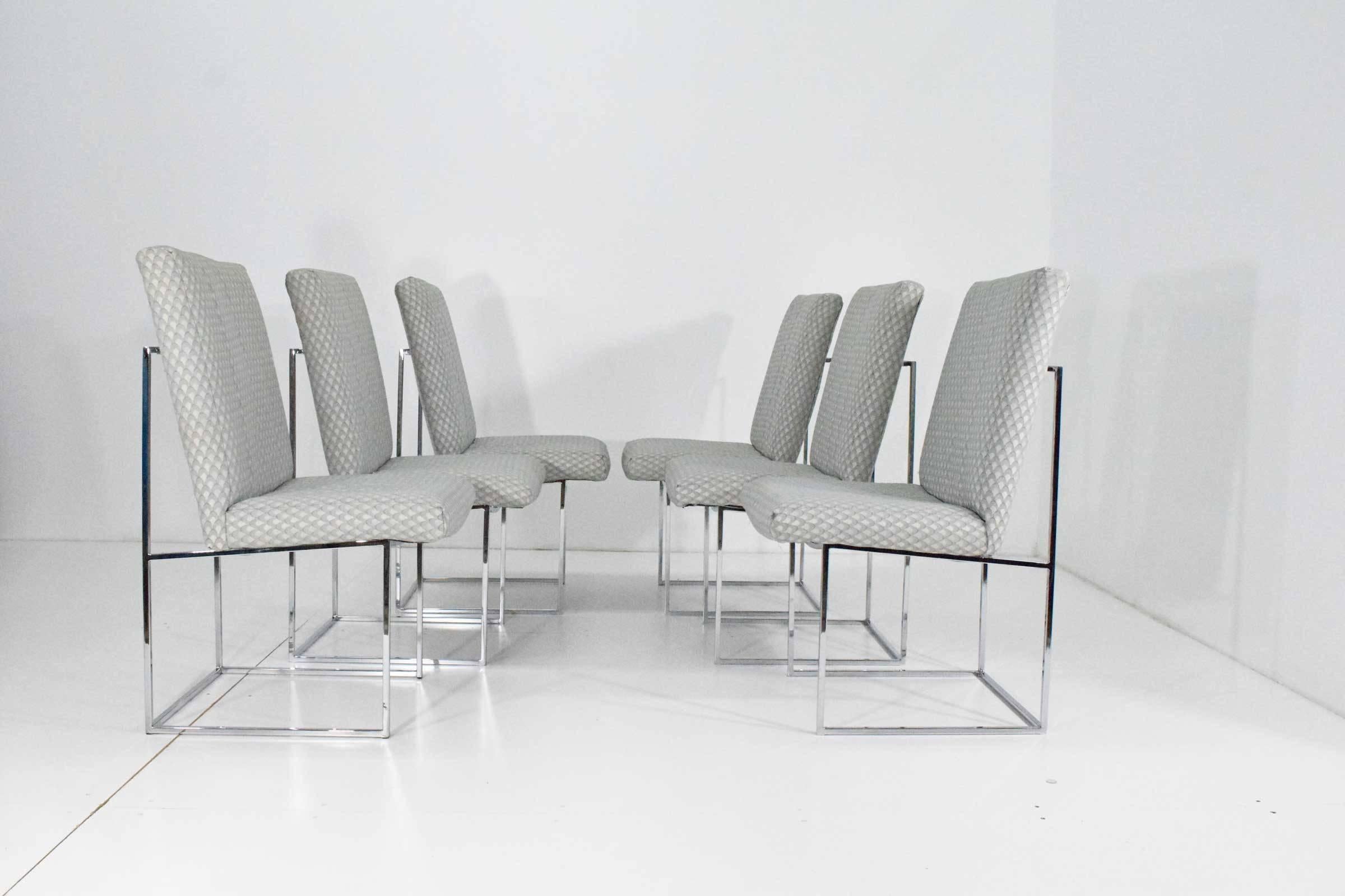 Mid-Century Modern Milo Baughman Dining Chairs