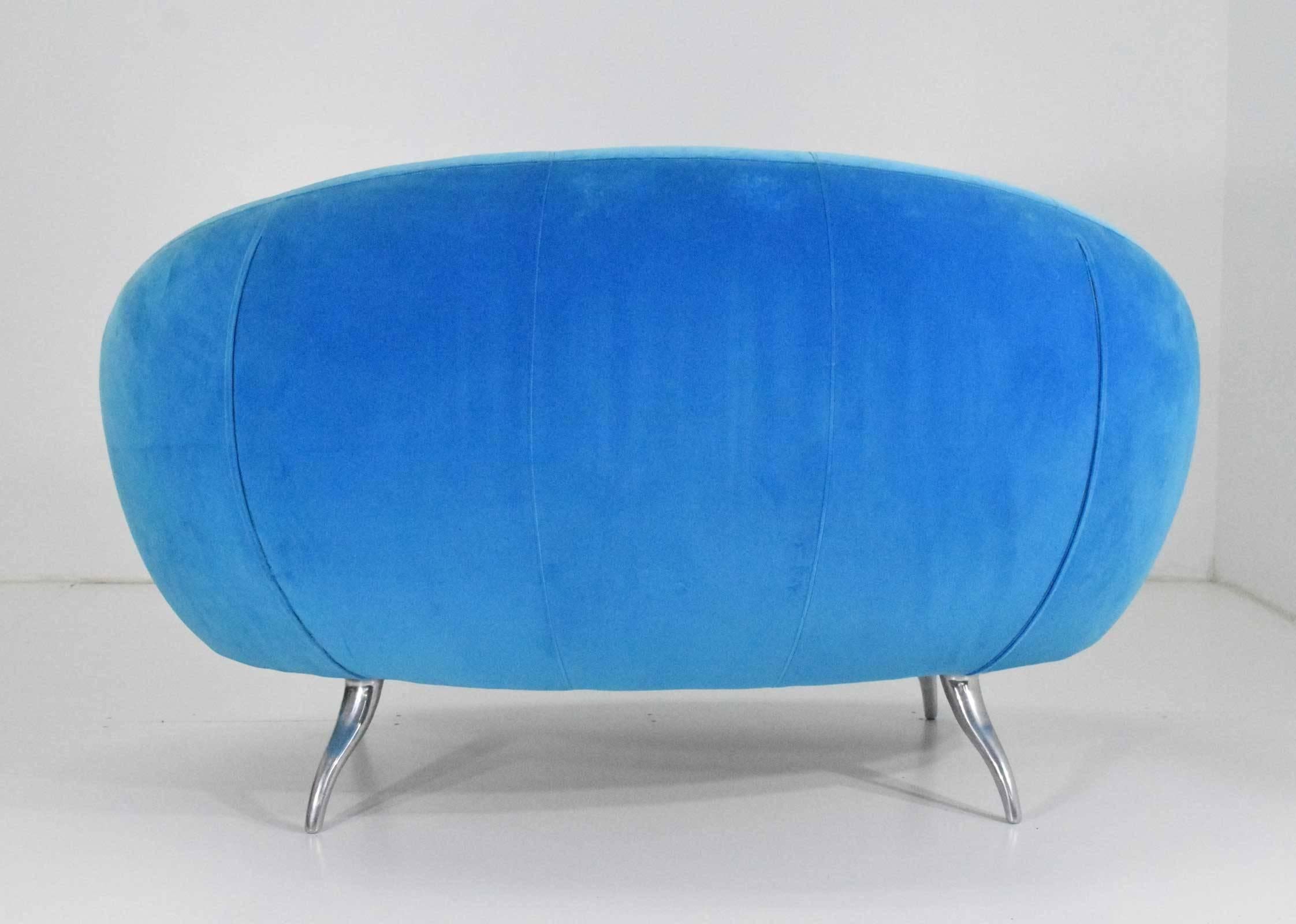 Mid-Century Modern Italian Style Settee